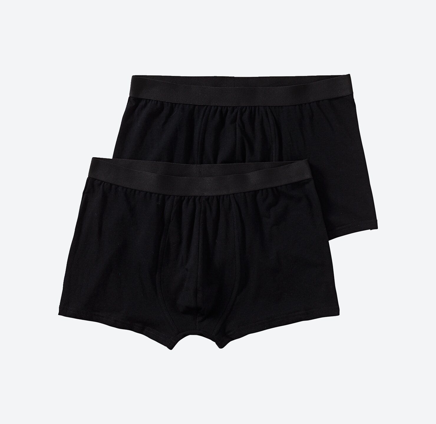 Herren-Retroshorts mit Webbund, 2er-Pack