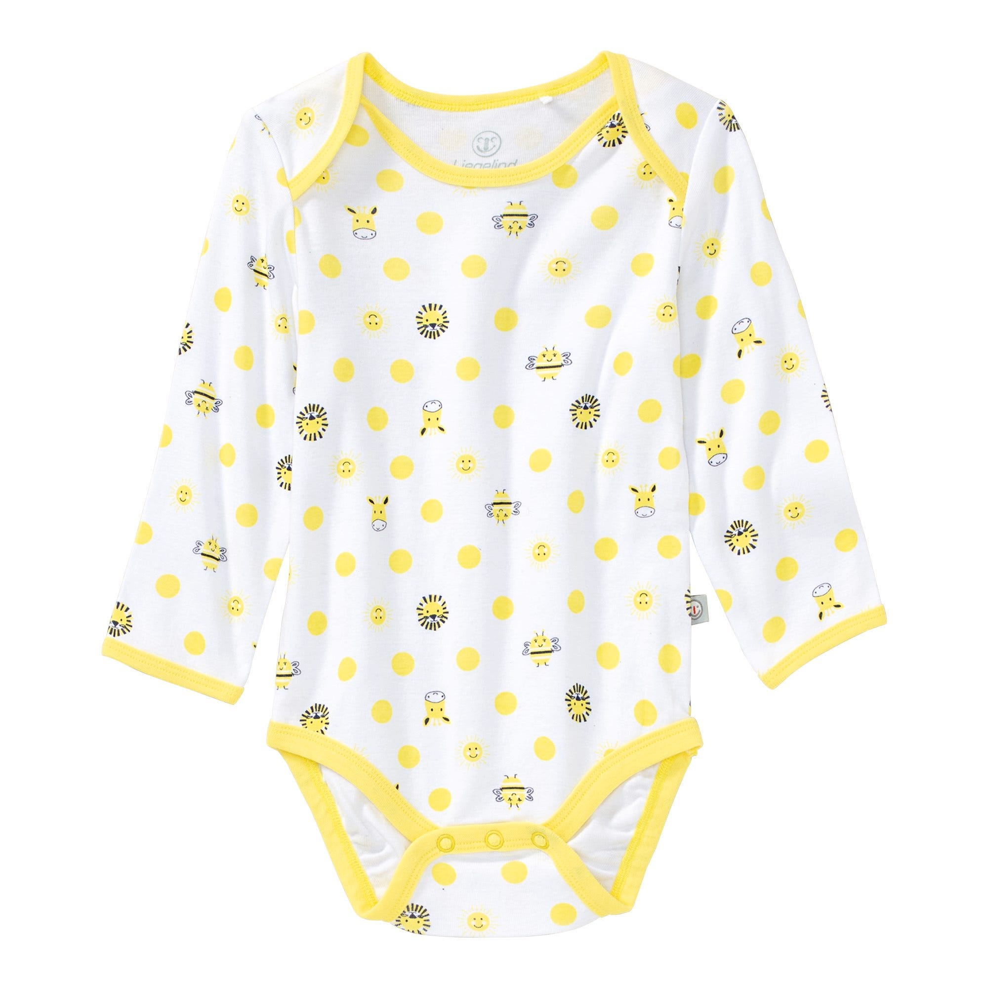 Baby-Mädchen-Body mit langen Ärmeln
