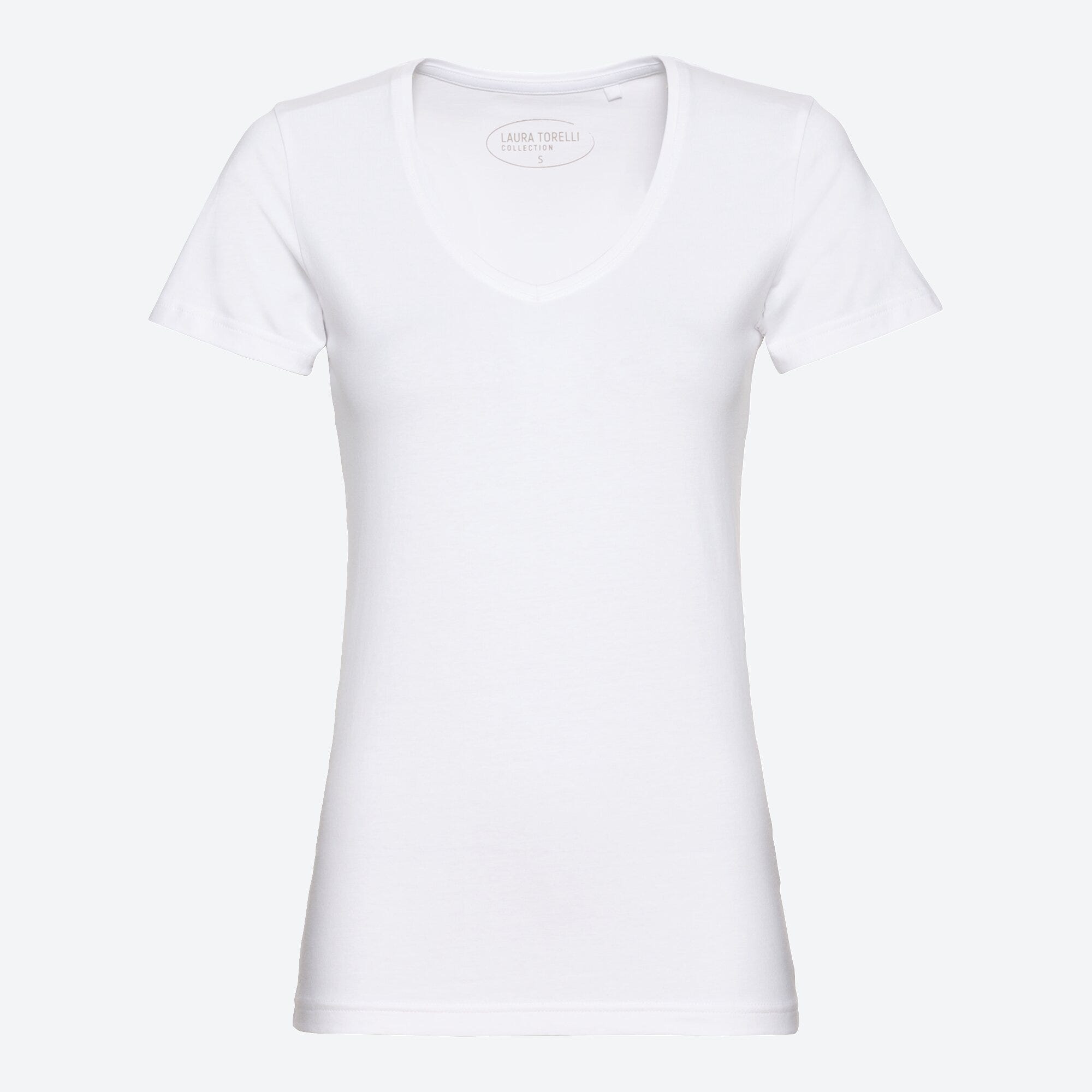 Damen-T-Shirt mit V-Ausschnitt