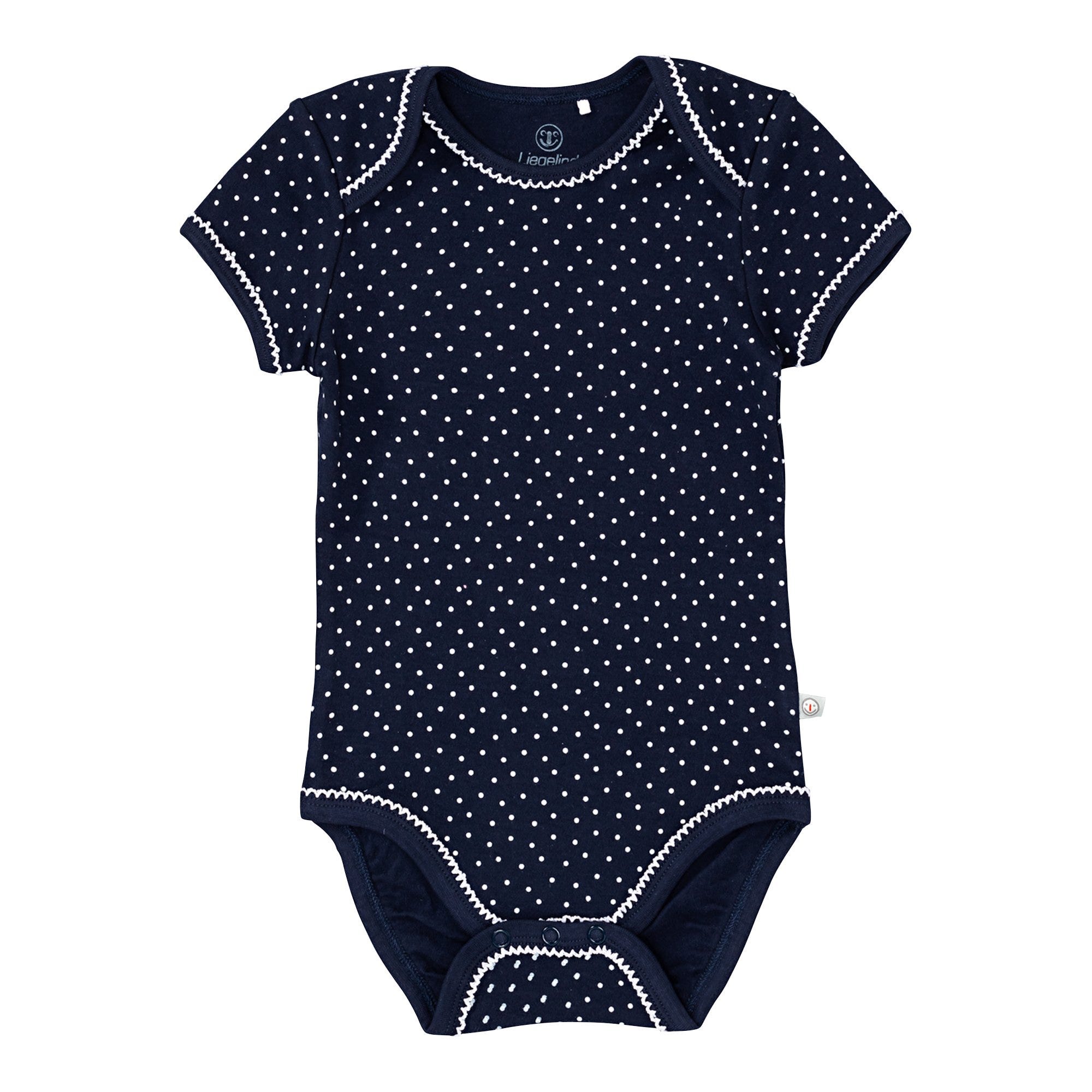 Baby-Mädchen-Body mit Punkte-Muster