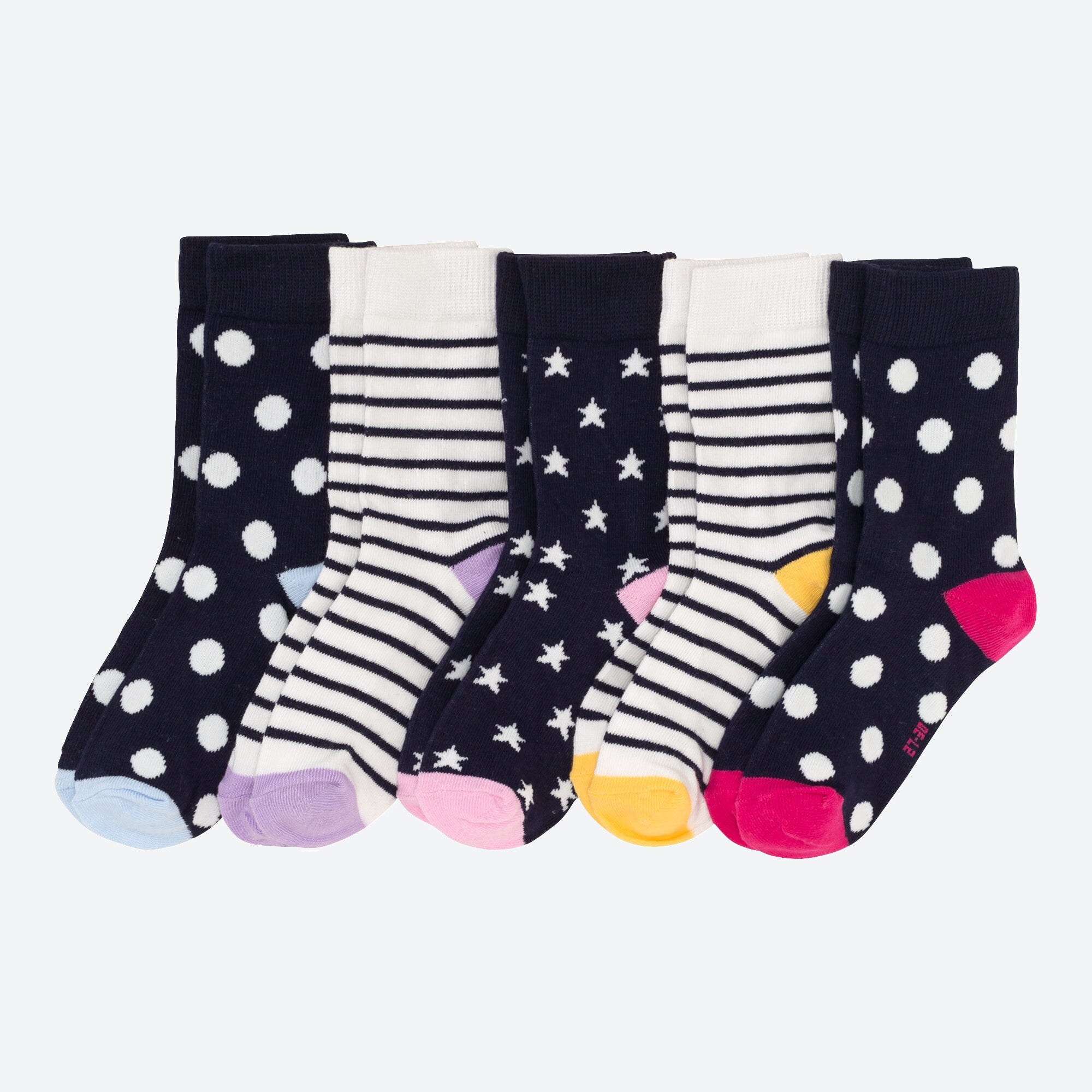 Kinder-Socken, 5er-Pack