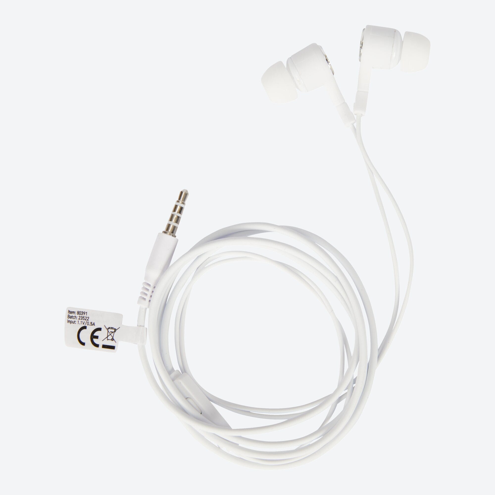 Soundlogic Earbuds mit AUX-Kabel und Mikrofon, ca. 1,2m