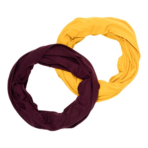 Damen-Schal in verschiedenen Farben, 2er-Pack
