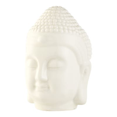 Deko-Figur "Buddha-Kopf", ca. 10x9x14cm