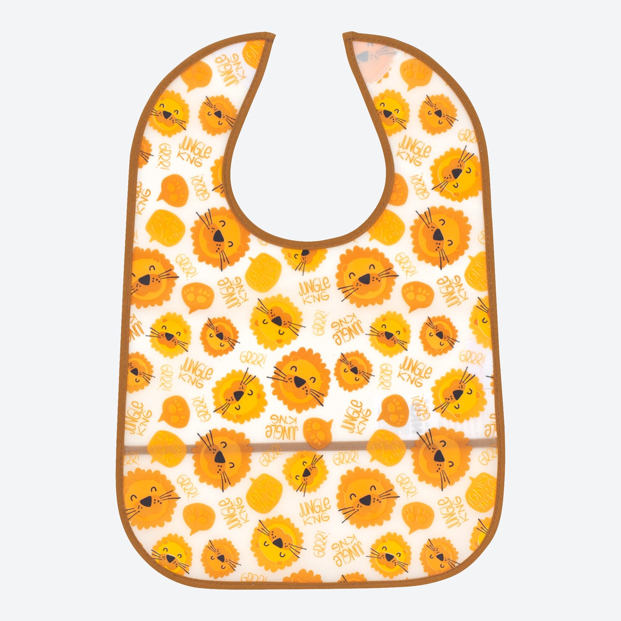 Baby-Jungen-Lätzchen mit Auffangtasche