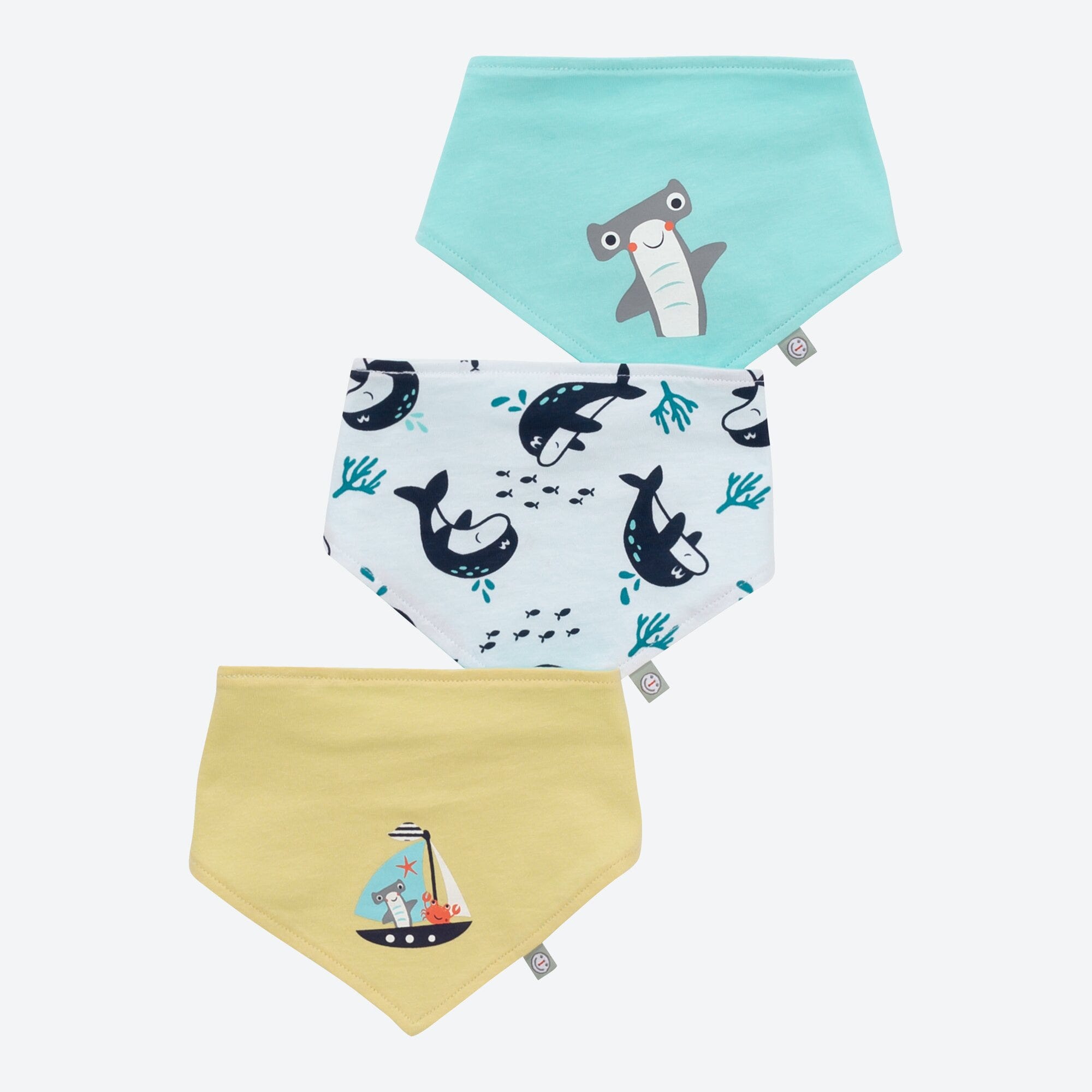 Baby-Jungen-Halstuch, 3er-Pack