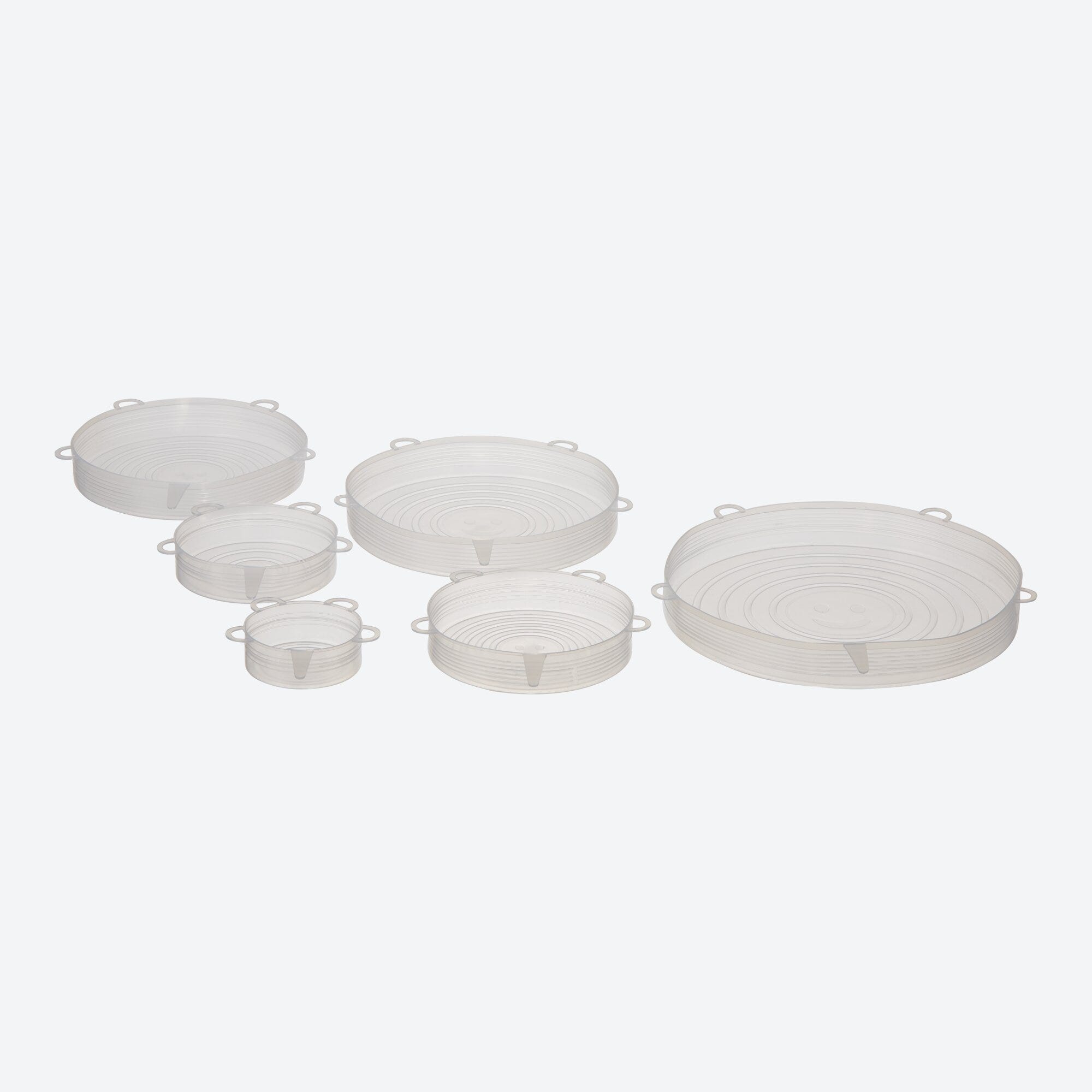 Silikon-Deckel, 6er-Pack