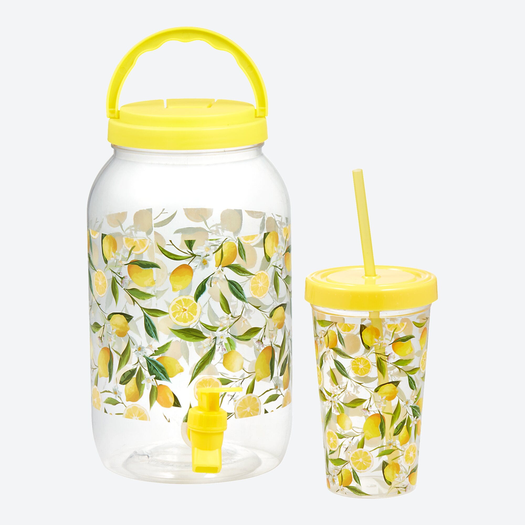 Trinkbecher mit Trinkhalm, ca. 600ml