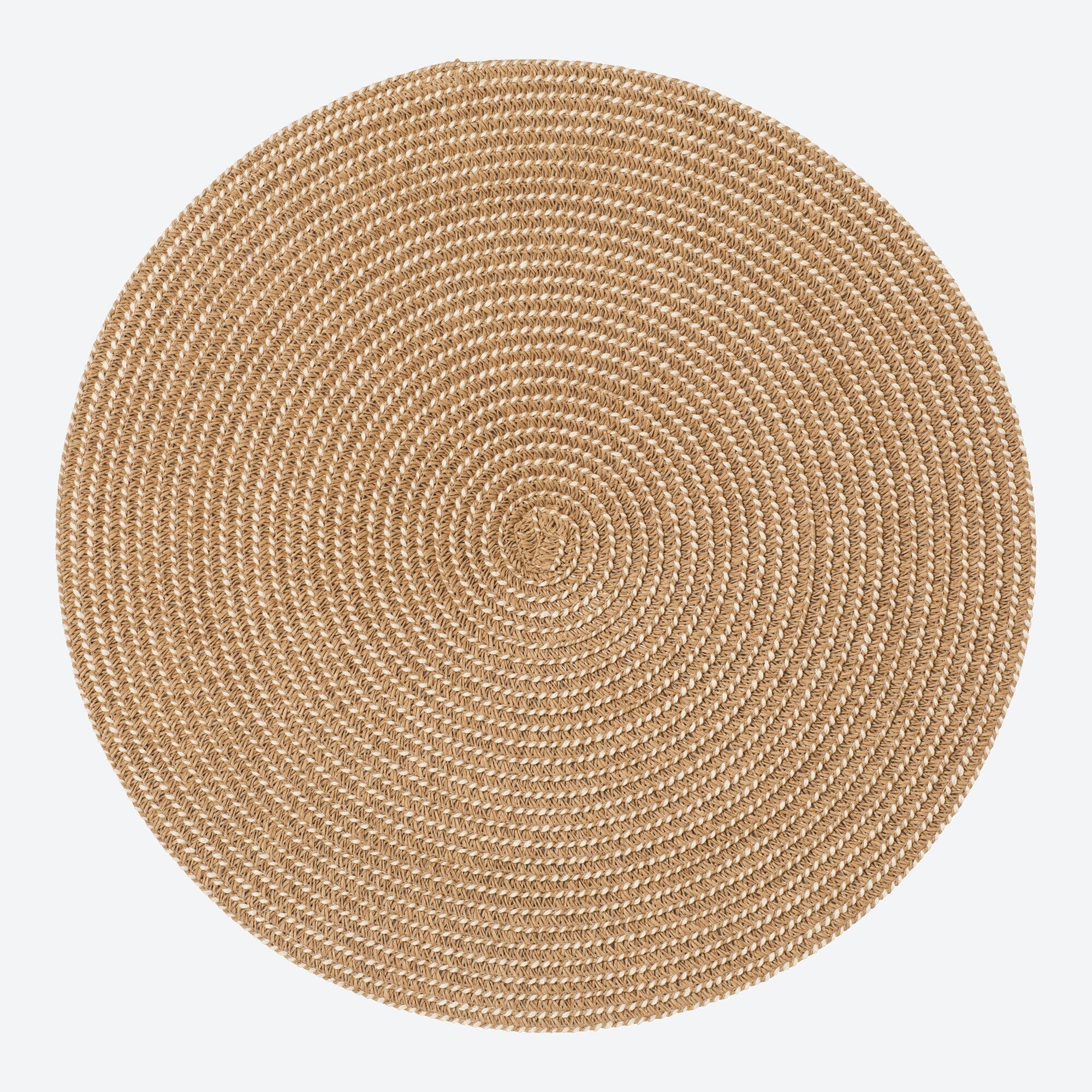 Platz-Set aus Papierstroh, Ø ca. 38cm
