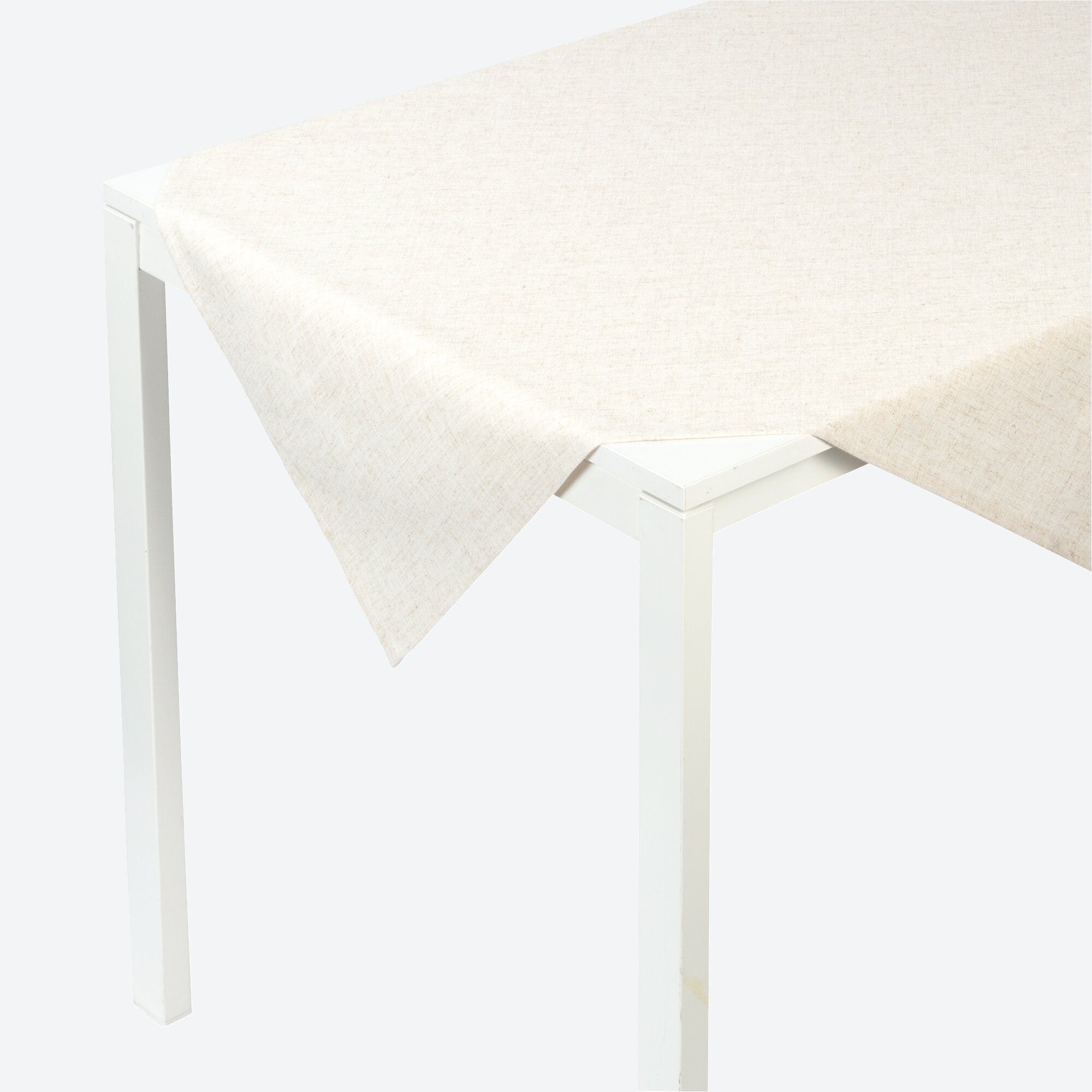 Webtischdecke mit Leinen, ca. 130x160m