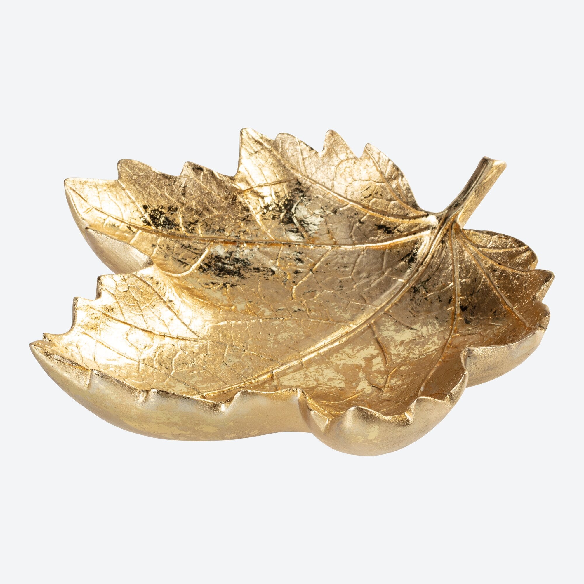 Deko-Teller in Gold-Optik, ca. 20x15x4cm