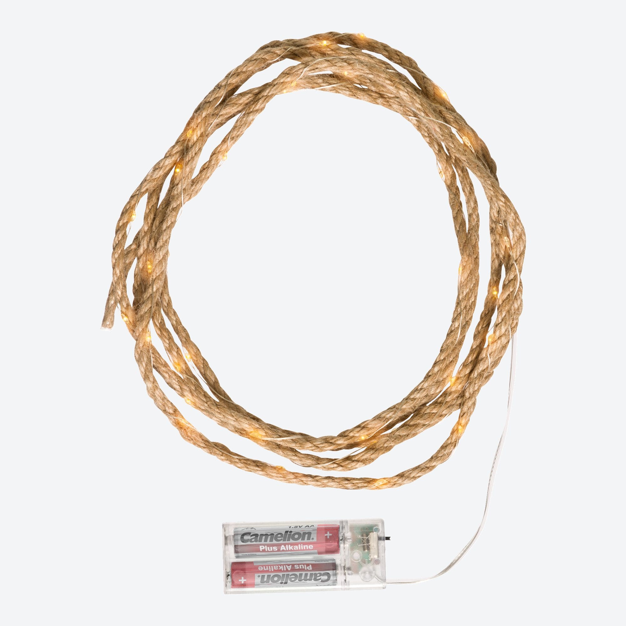LED-Juteseil, ca. 330cm