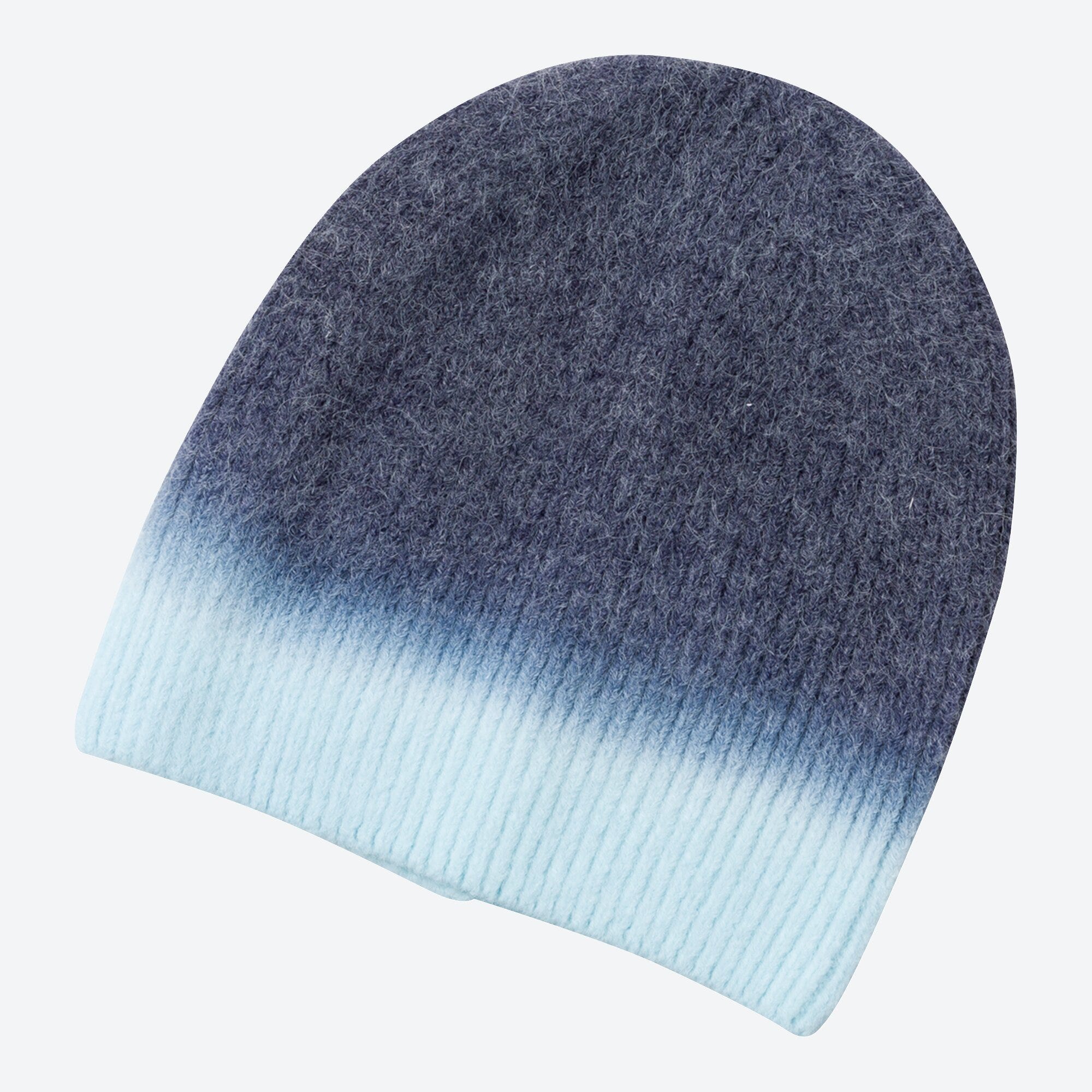 Damen-Strickmütze mit Farbverlauf