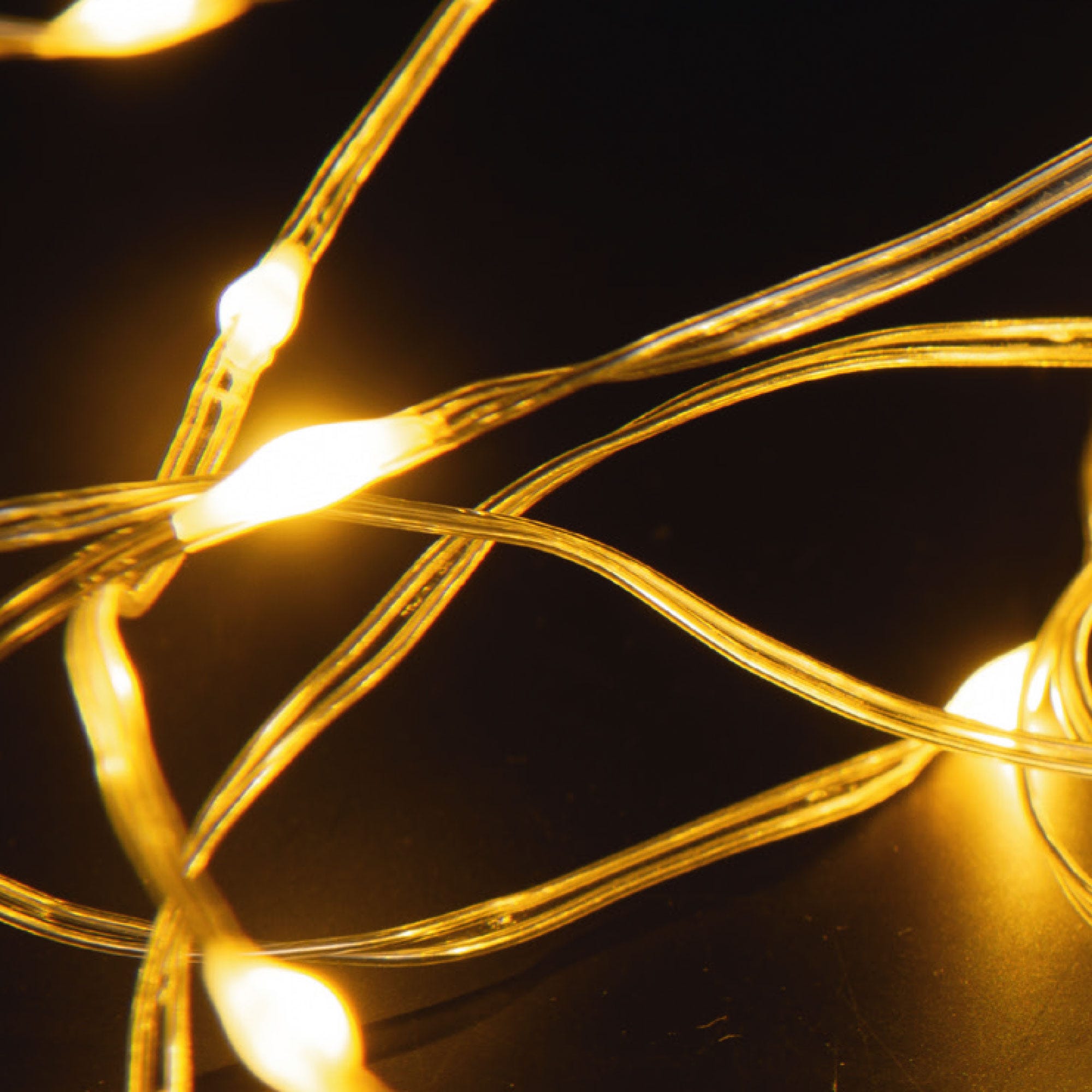 Mikro-LED-Lichterkette mit 50 LEDs, ca. 540cm