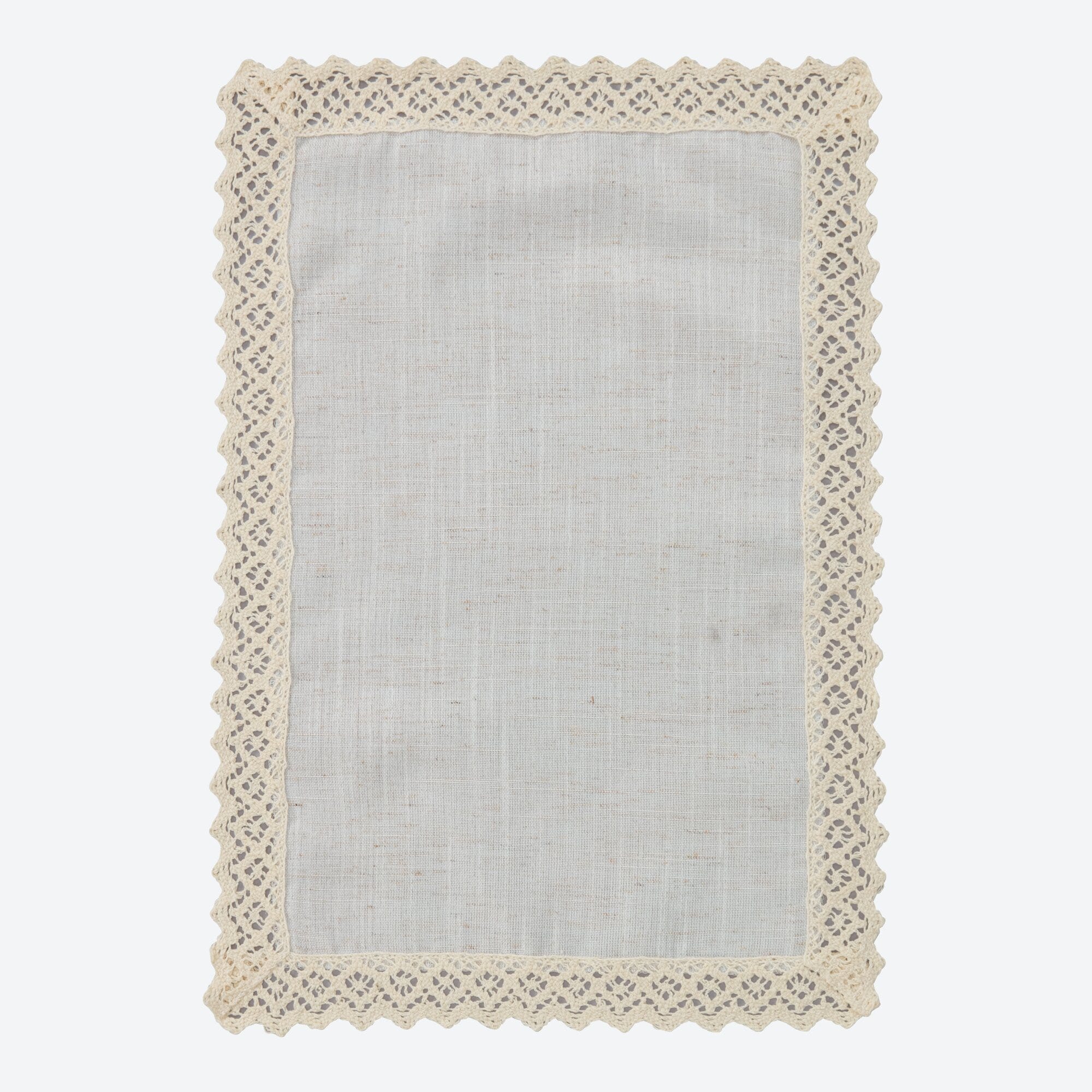 Platz-Set mit Spitze, ca. 30x45cm