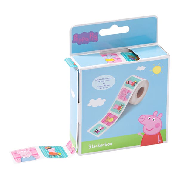 Stickerbox mit 200 Stickern, verschiedene Designs
