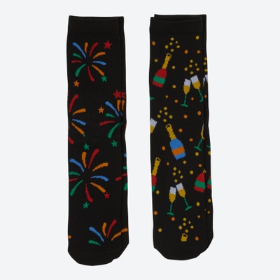 Party-Socken für Damen und Herren, 2er Pack