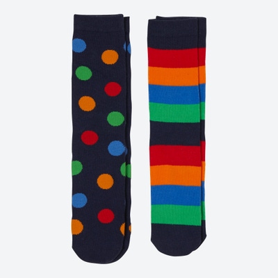 Party-Socken für Damen und Herren, 2er Pack