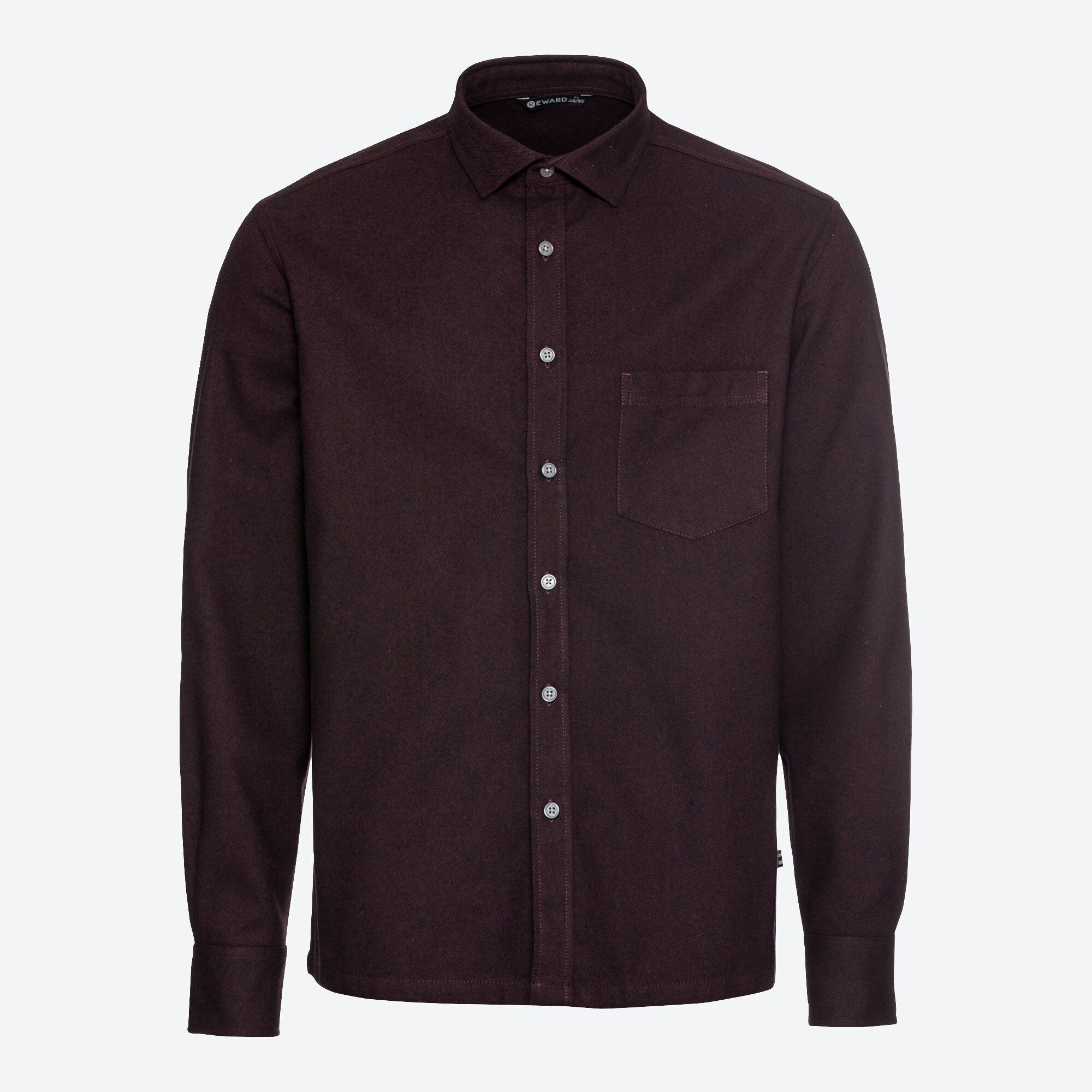 Herren-Flanell-Hemd mit Brusttasche