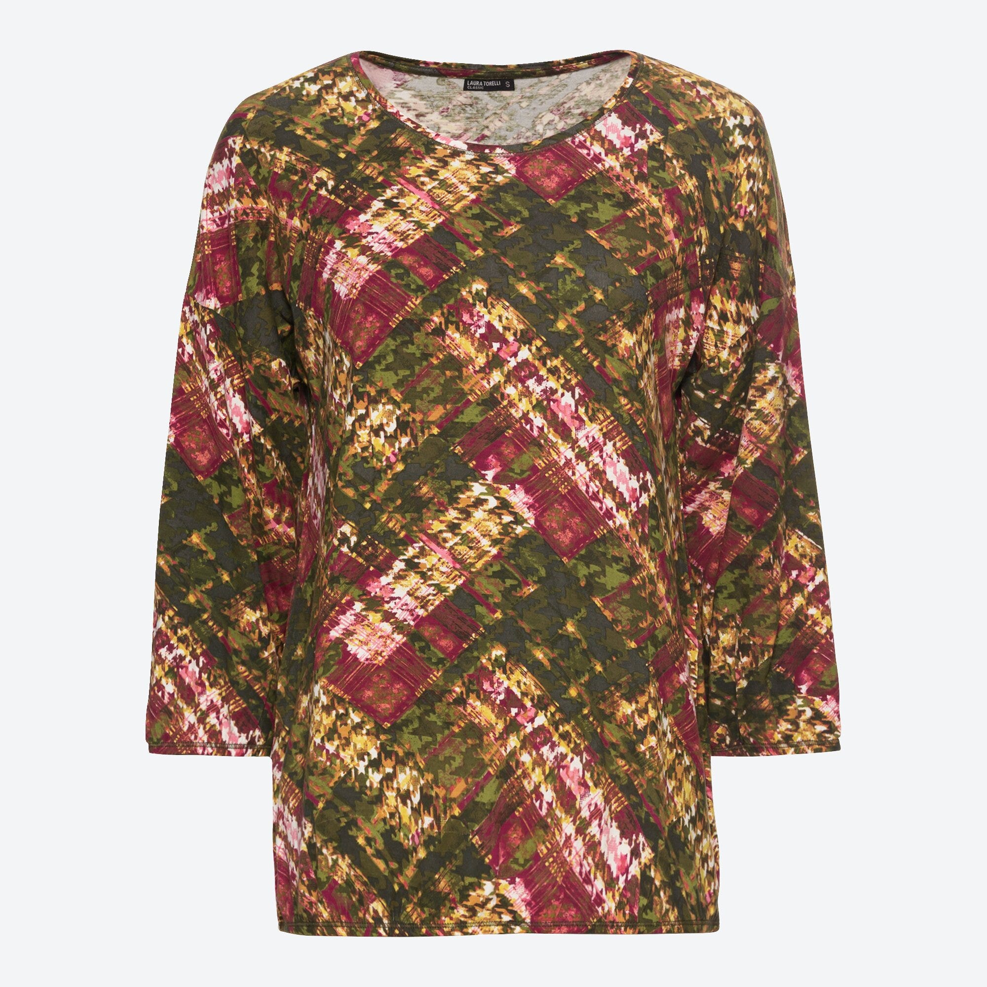 Damen-Shirt in verschiedenen Musterungen