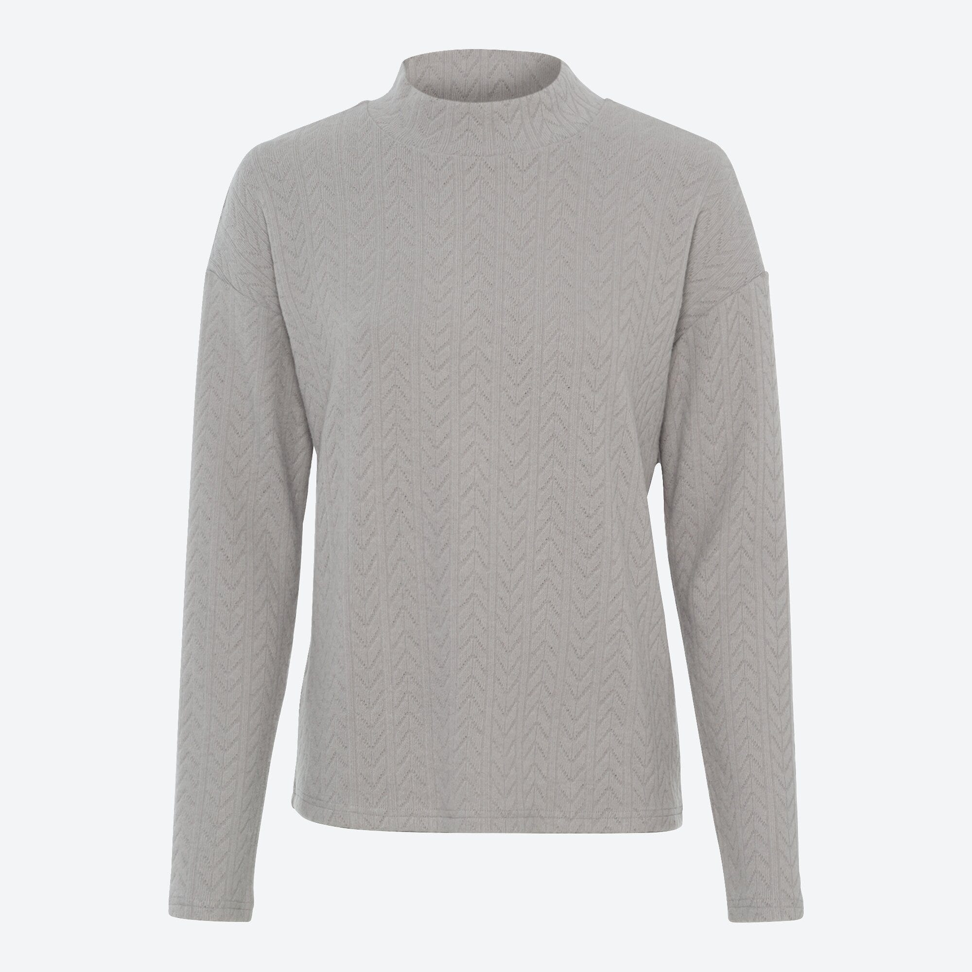 Damen-Pullover mit Zopfmuster