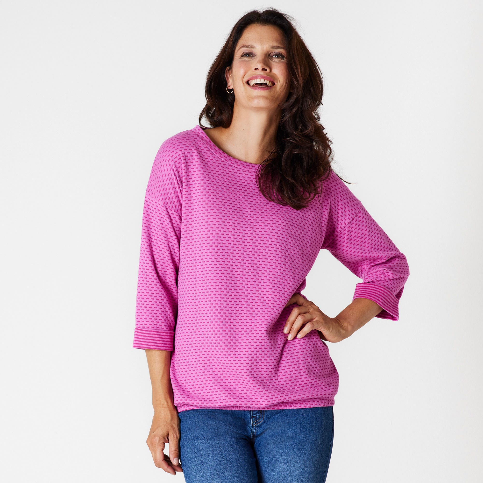 Damen-Shirt mit schickem Muster