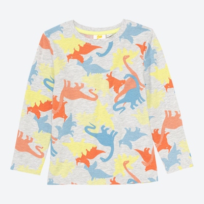 Jungen-Shirt mit Dino-Muster