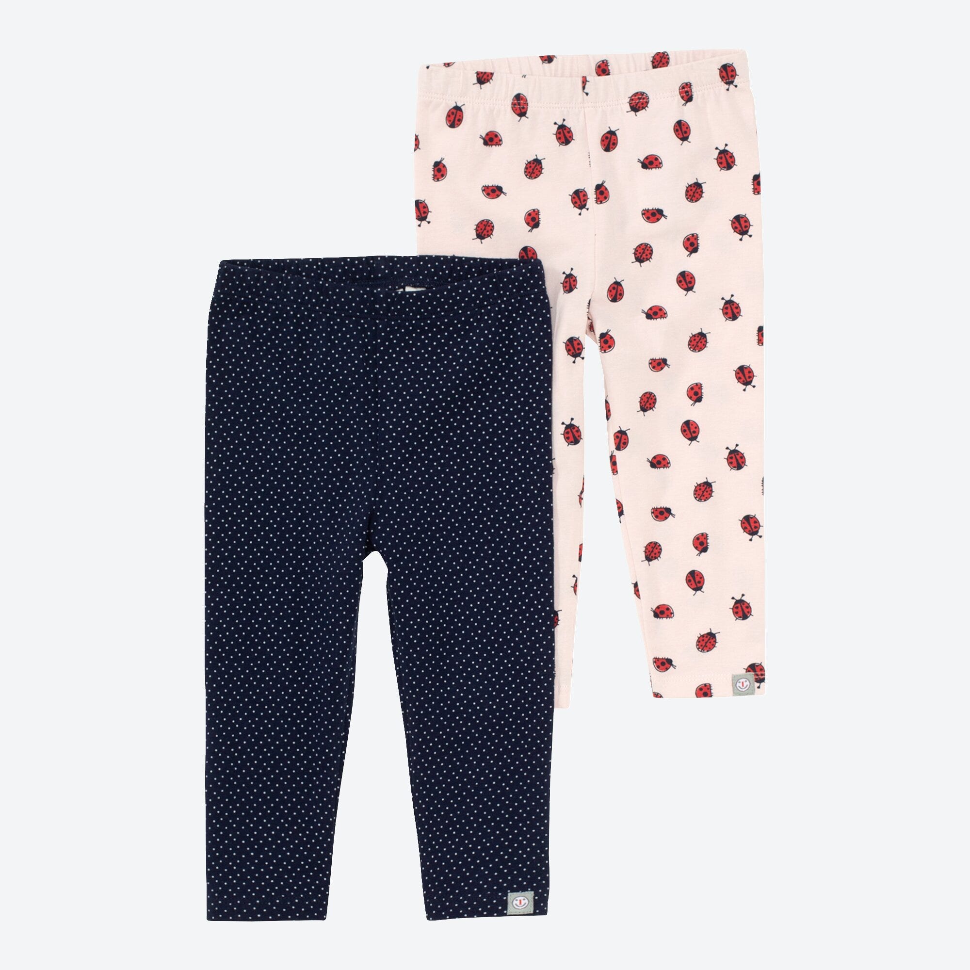 Baby-Mädchen-Leggings, 2er-Pack