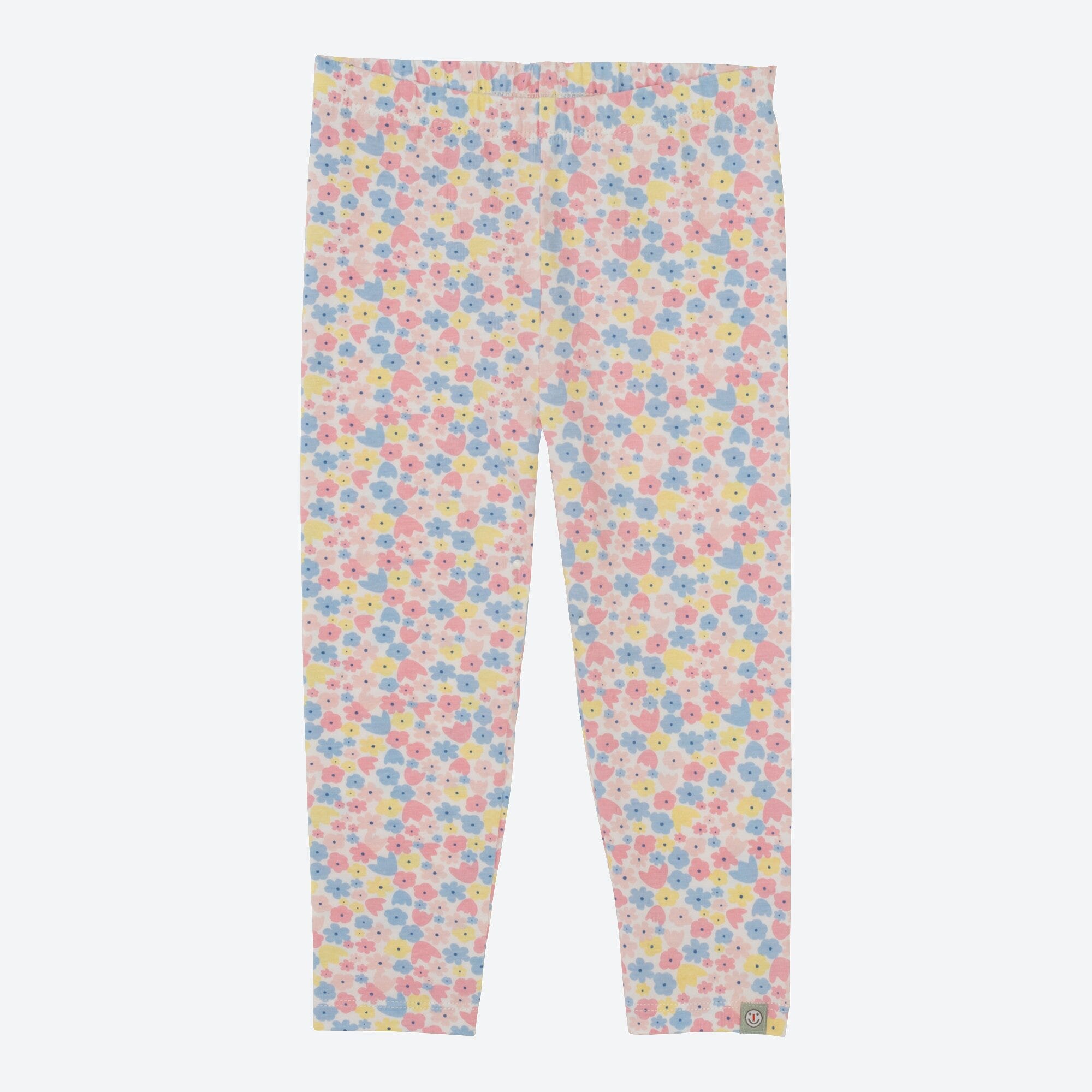 Baby-Mädchen-Leggings mit Blümchen-Muster