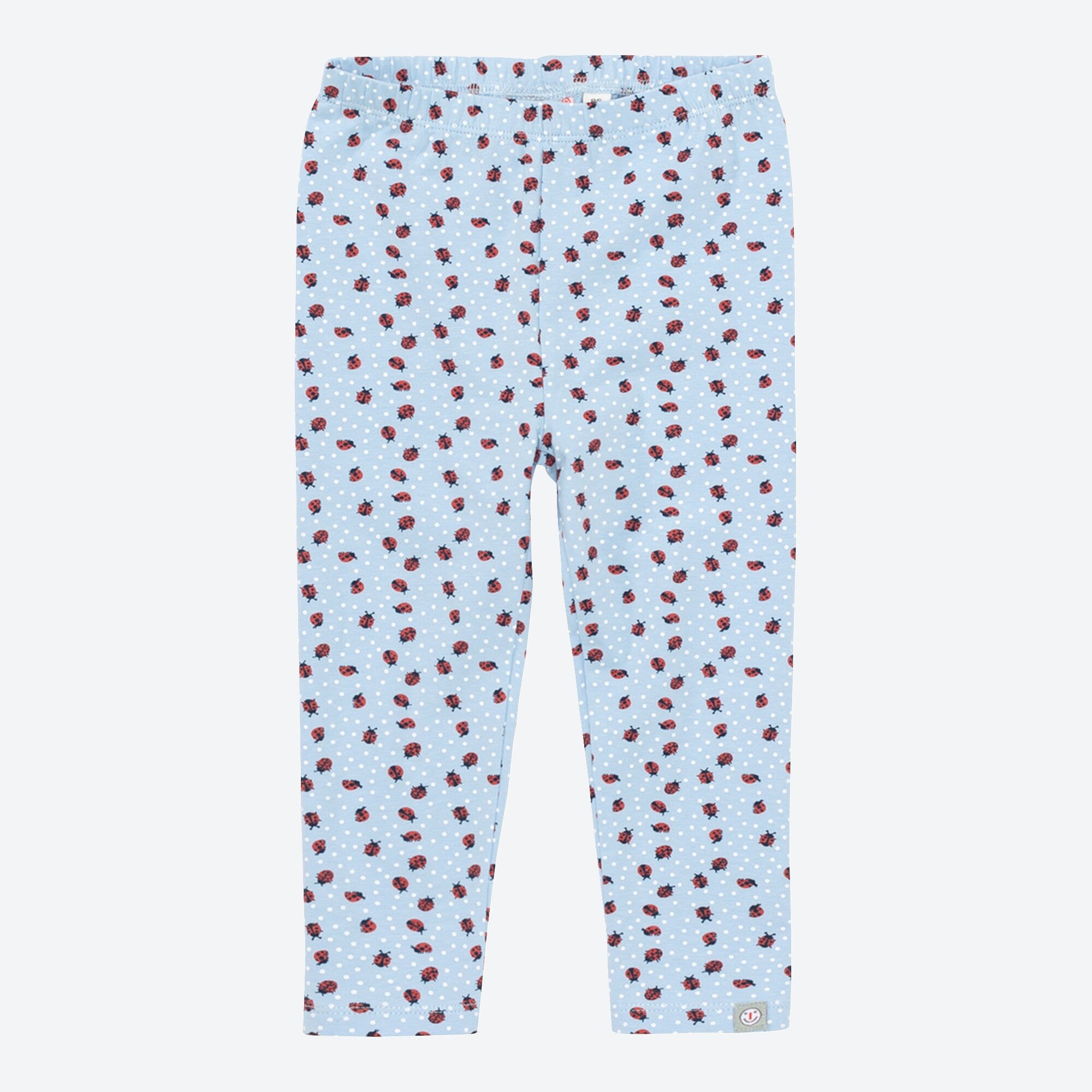 Baby-Mädchen-Leggings mit Marienkäfer-Muster