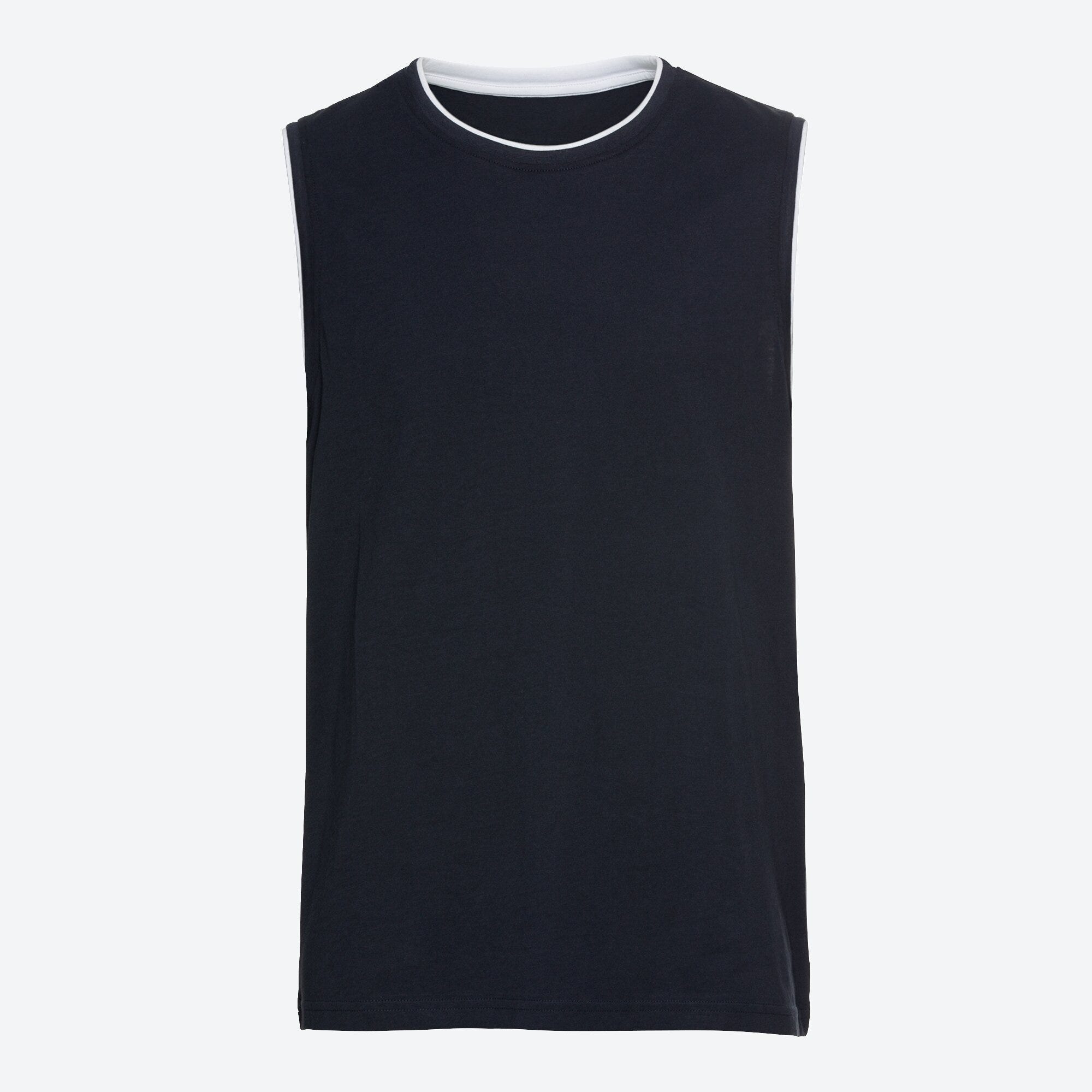 Herren-Muskelshirt im 2-in-1-Look