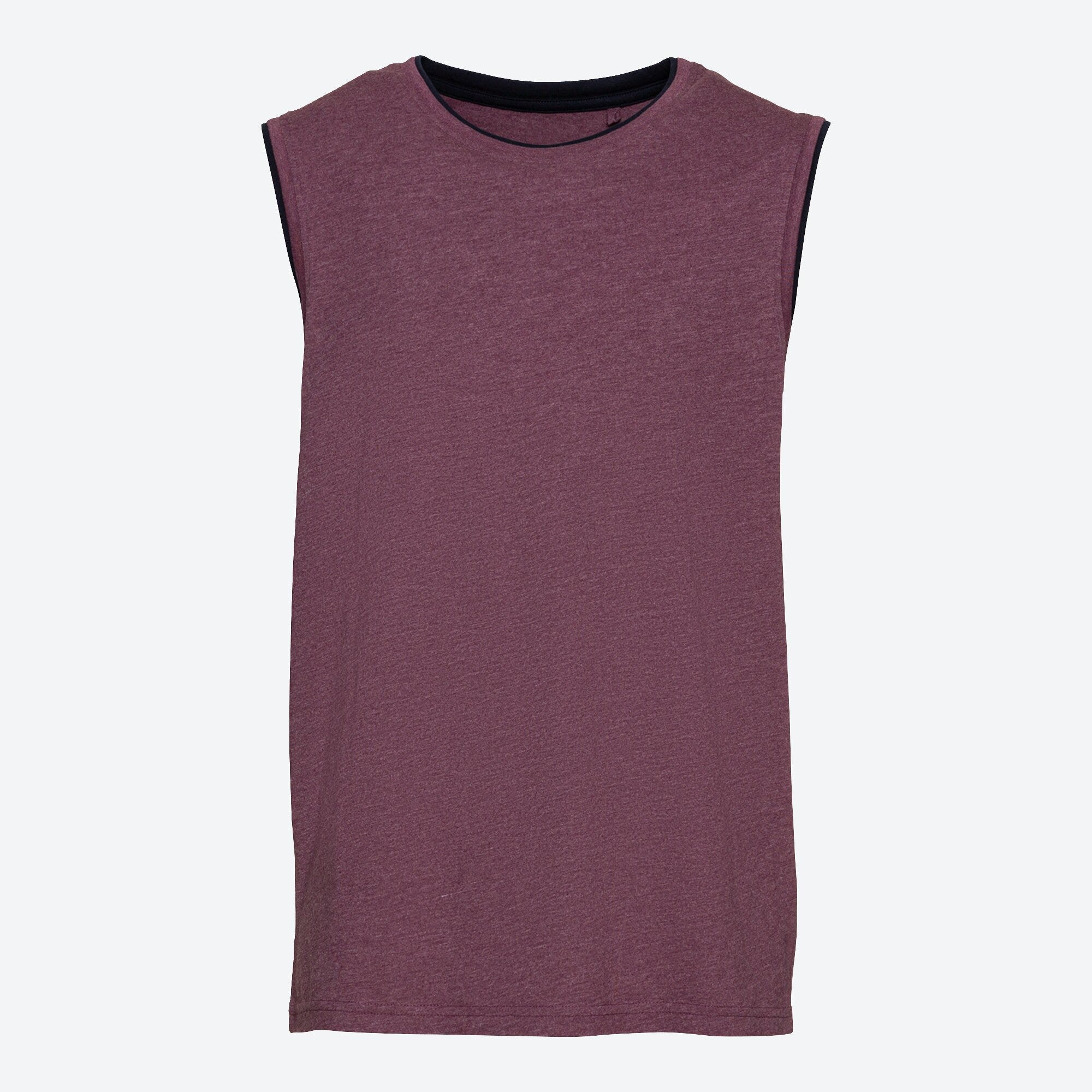 Herren-Muskelshirt in Layer-Optik