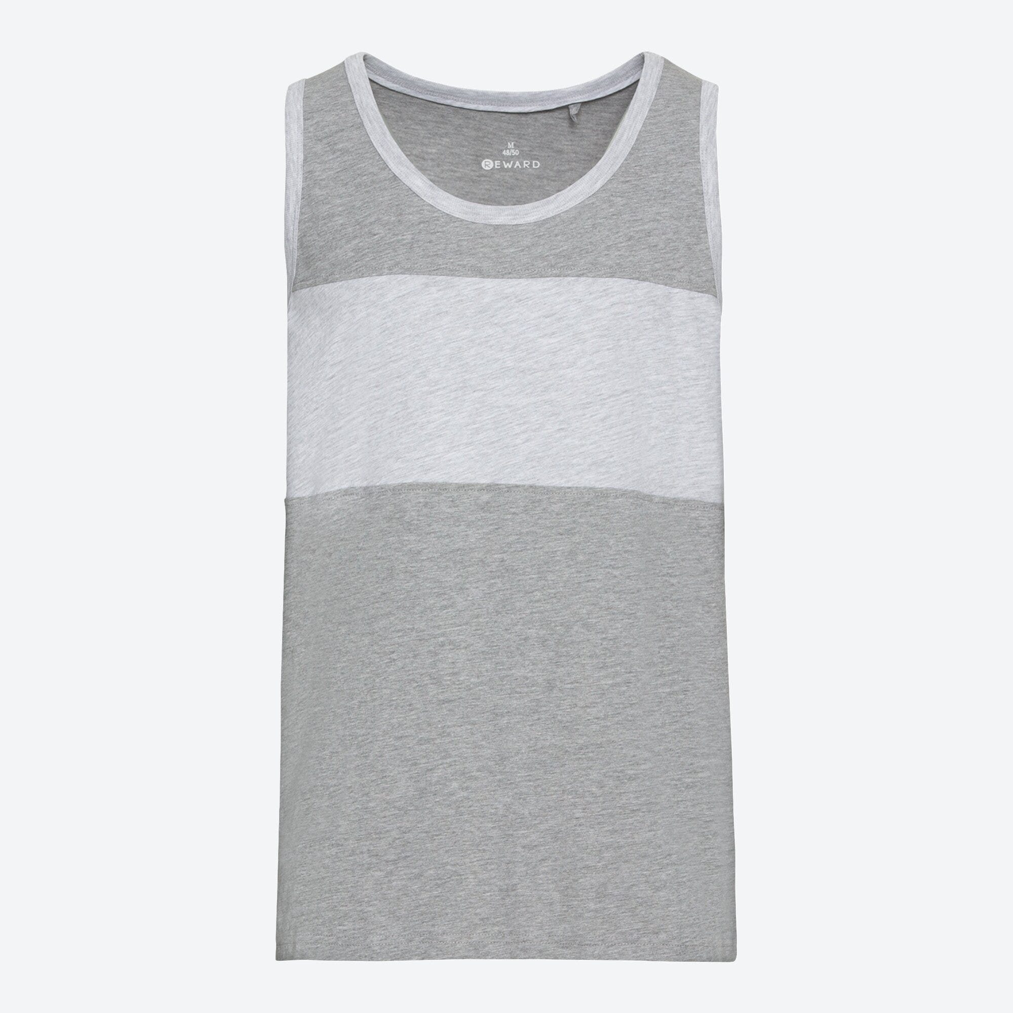 Herren-Muskelshirt in Melange-Optik
