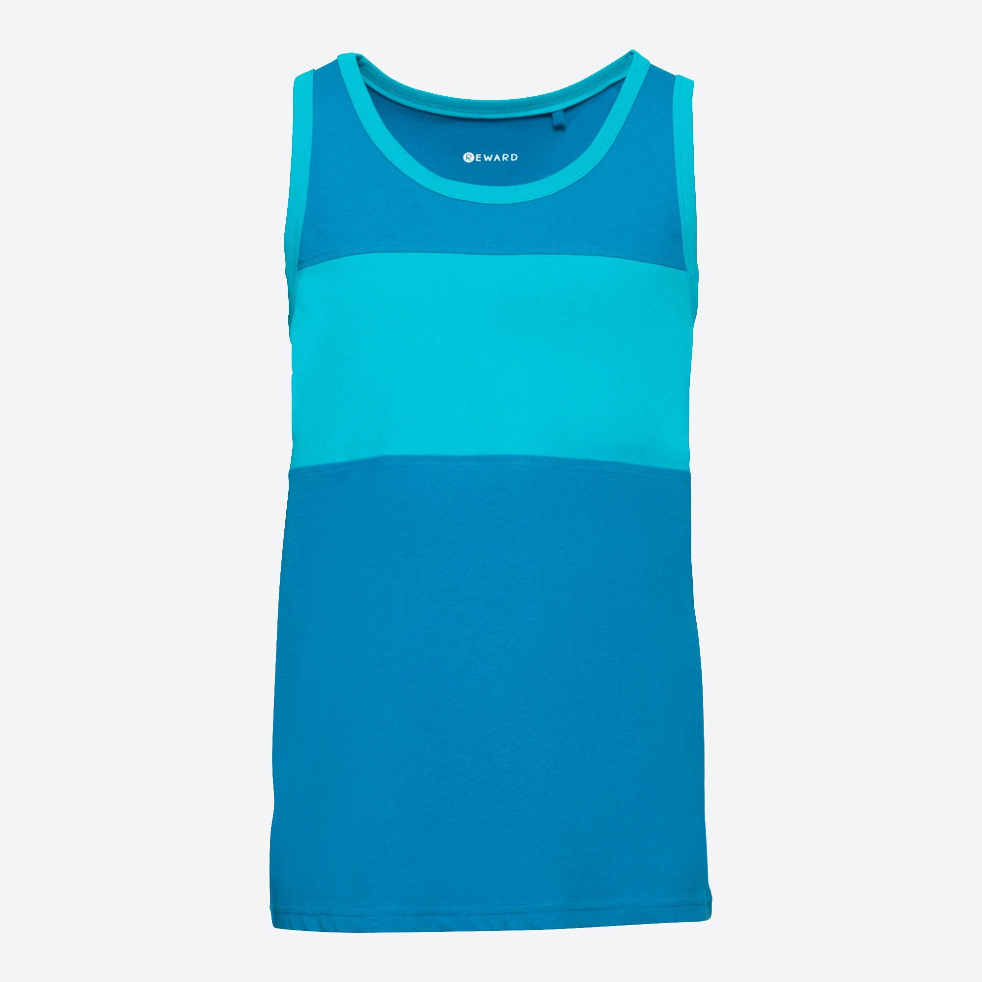 Herren-Muskelshirt mit Blockstreifen