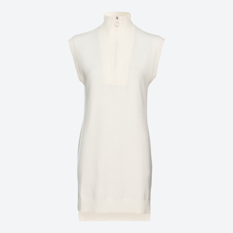 Damen-Kleid mit Troyer-Kragen