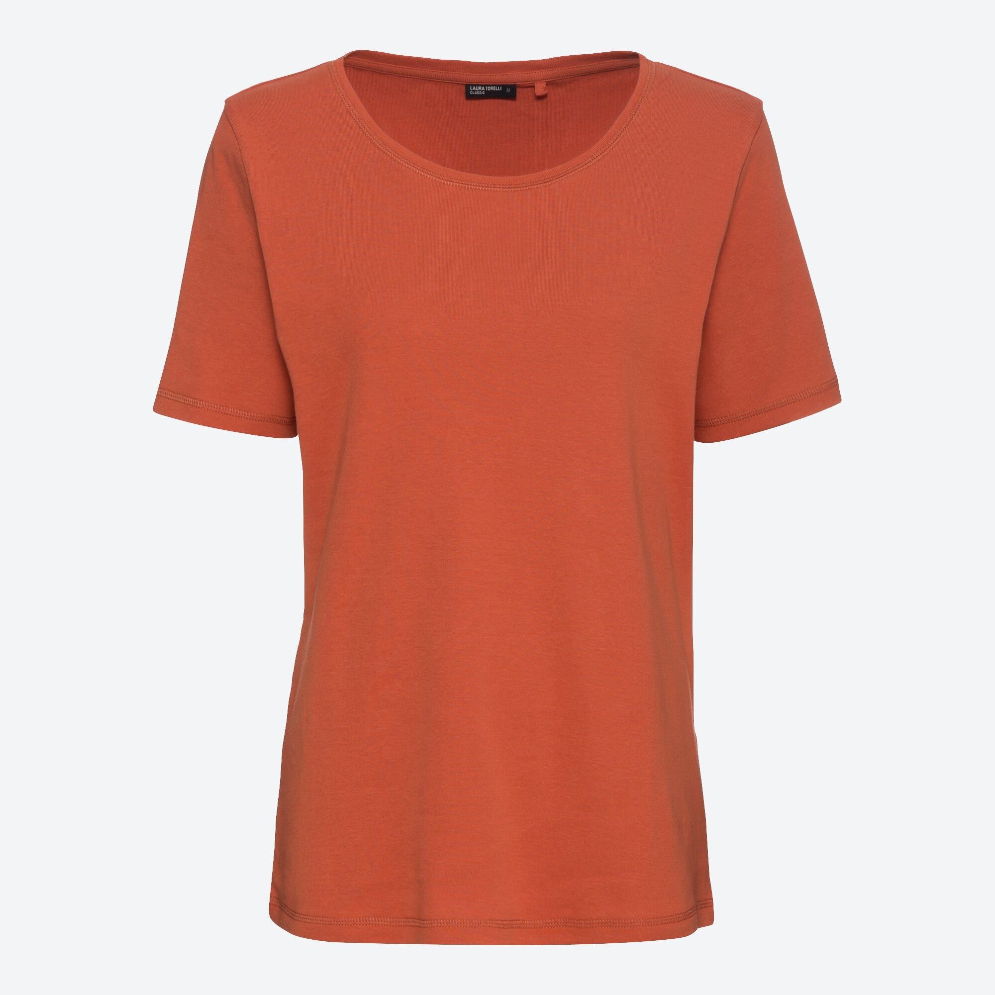 Damen-T-Shirt aus reiner Baumwolle