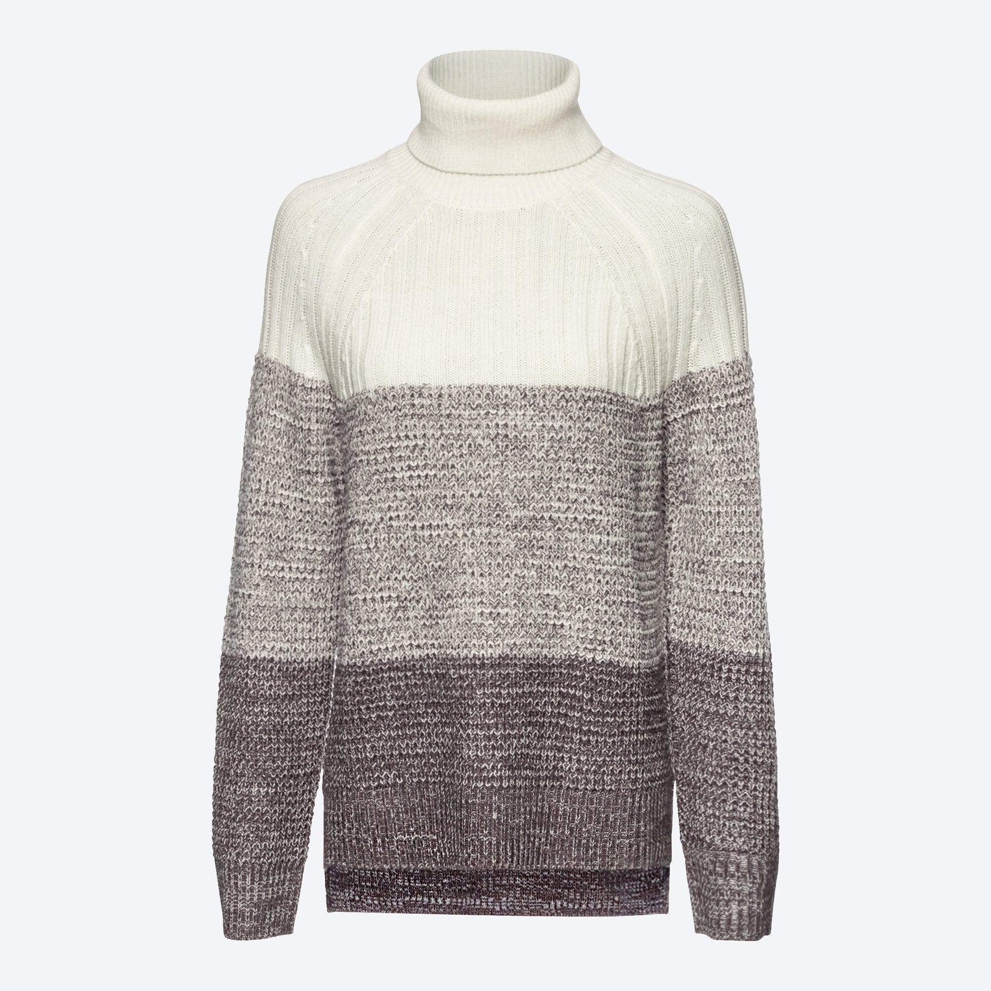 Damen-Strickpullover mit Rollkragen