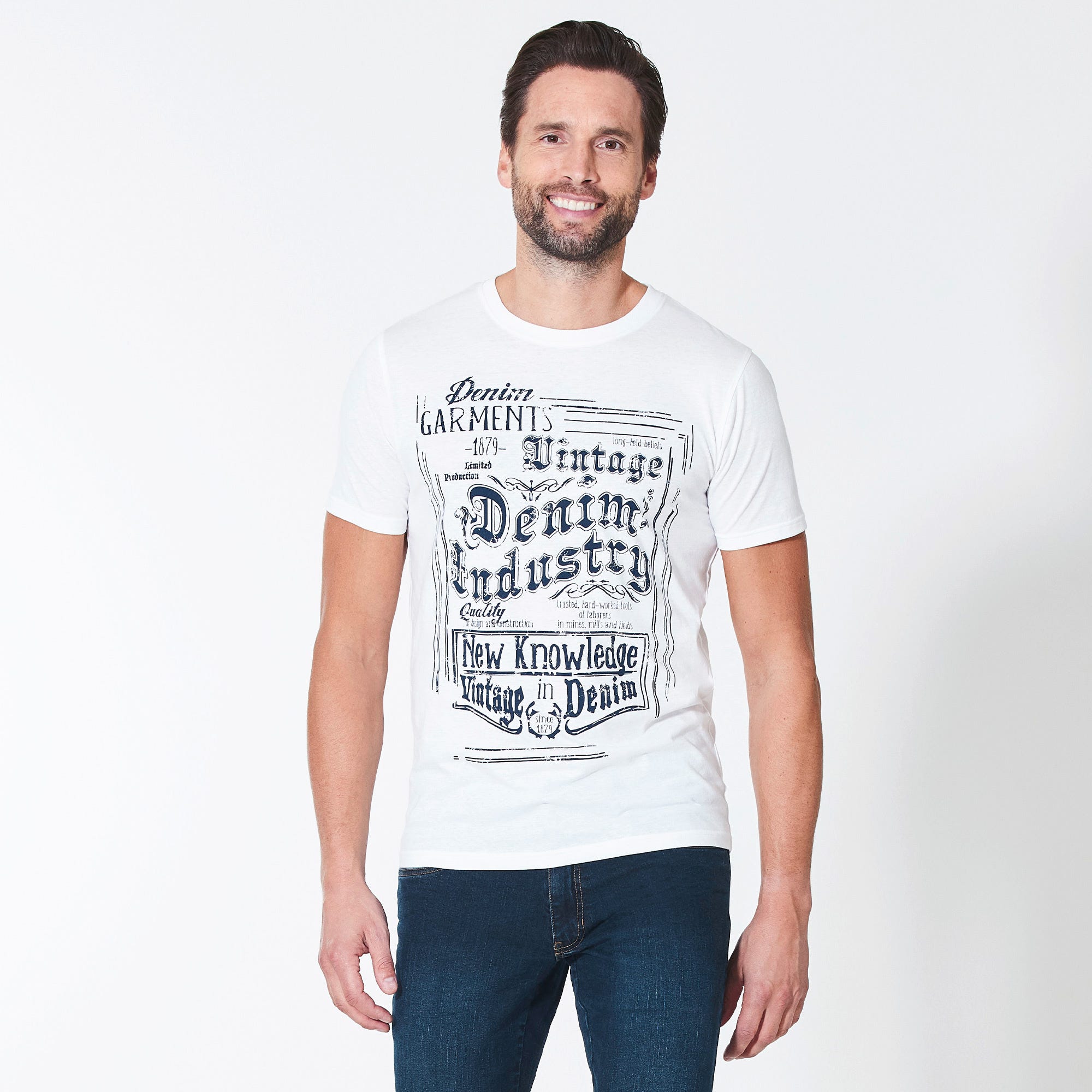 Herren-T-Shirt mit tollem Frontaufdruck