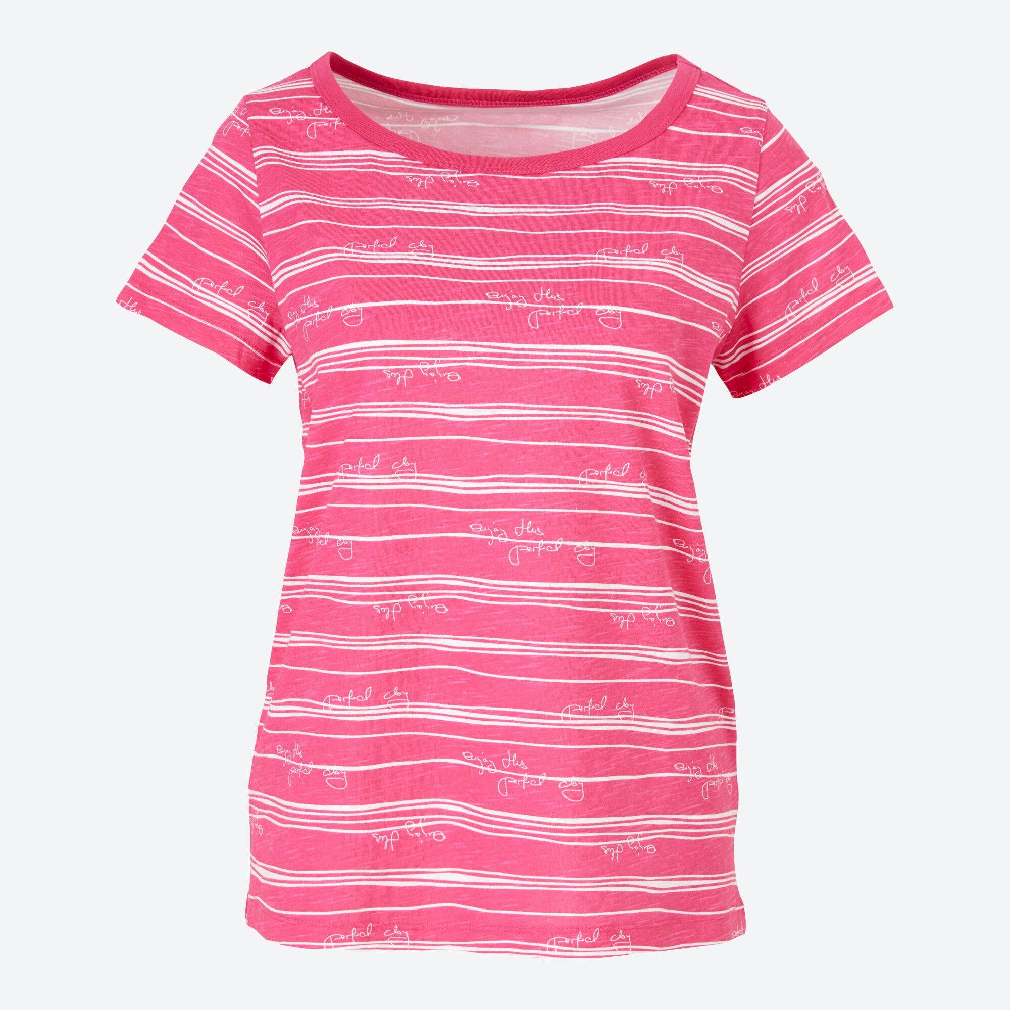 Damen-T-Shirt mit Streifendesign
