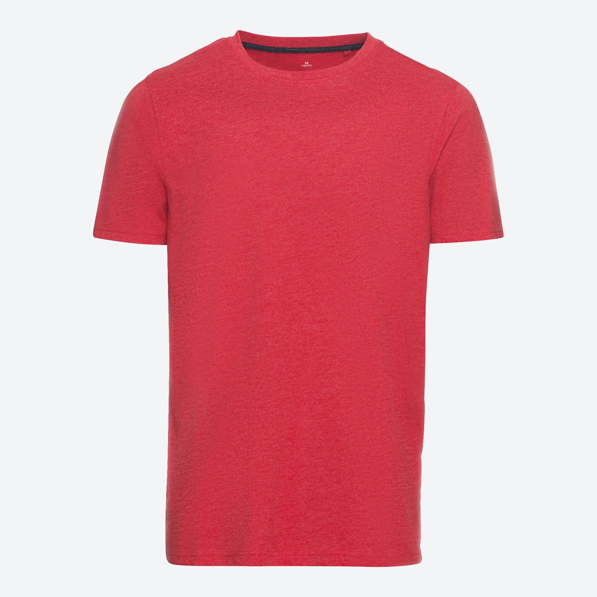 Herren-T-Shirt in Melange-Optik