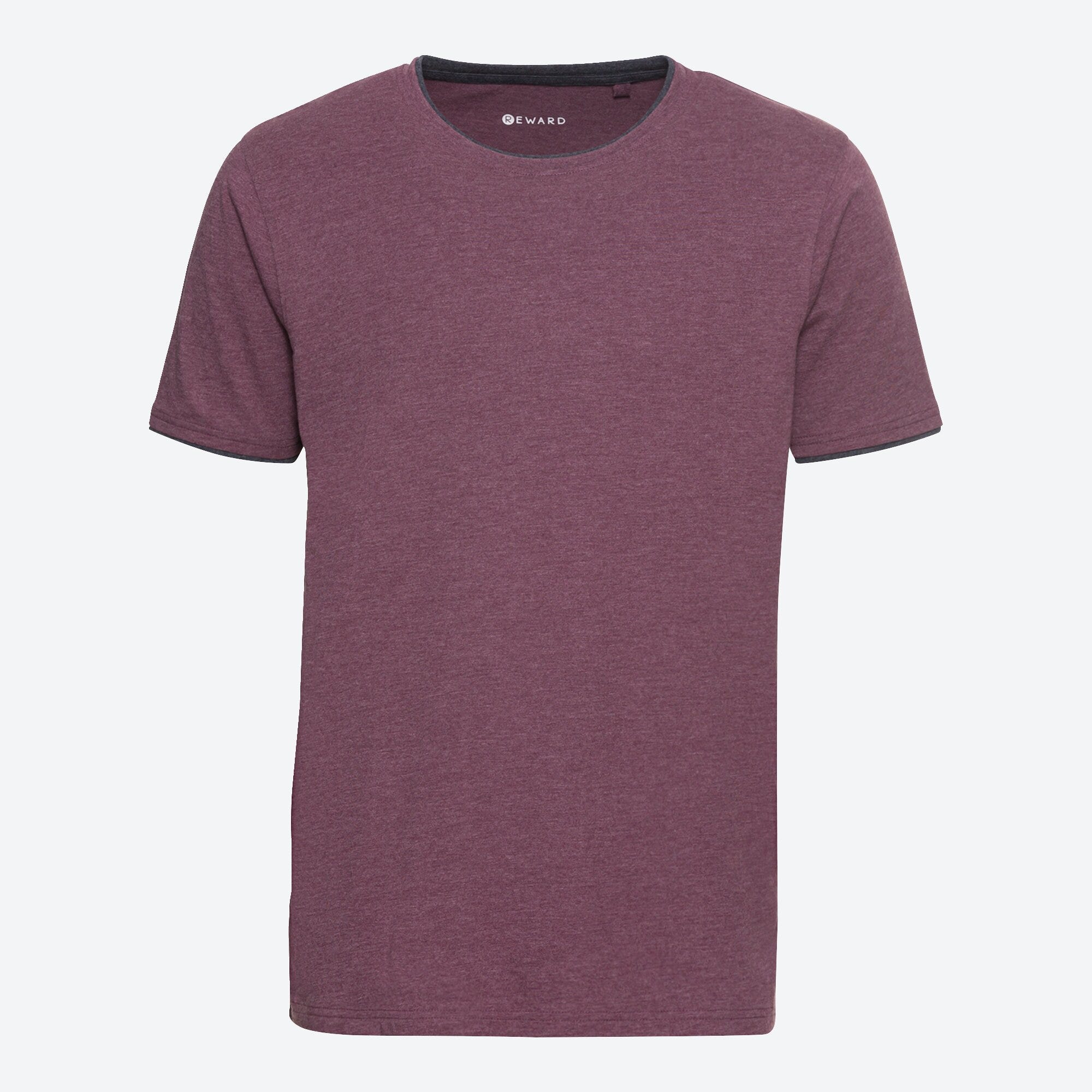 Herren-T-Shirt mit Kontrast-Einsätzen