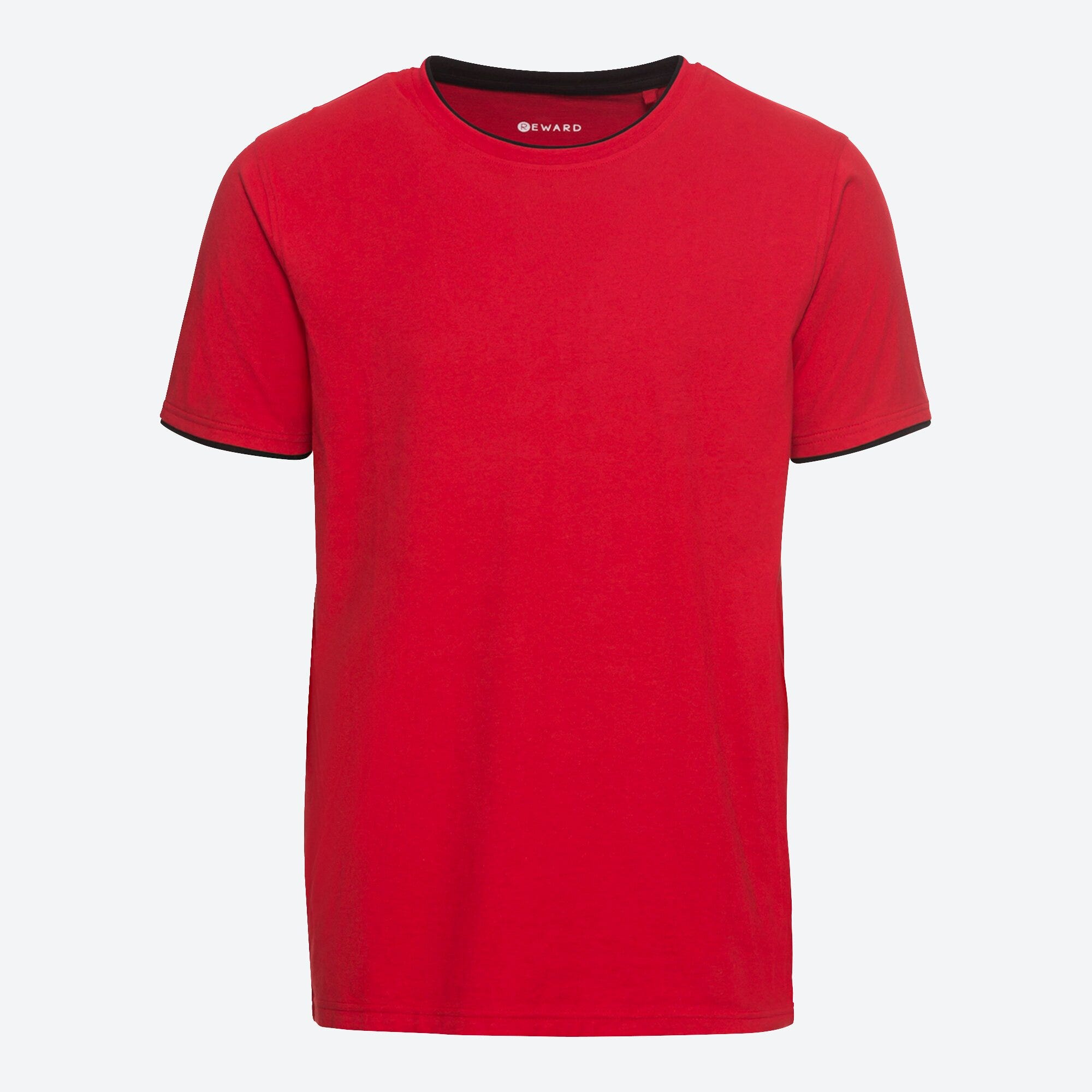 Herren-T-Shirt mit Kontrast-Einsätzen