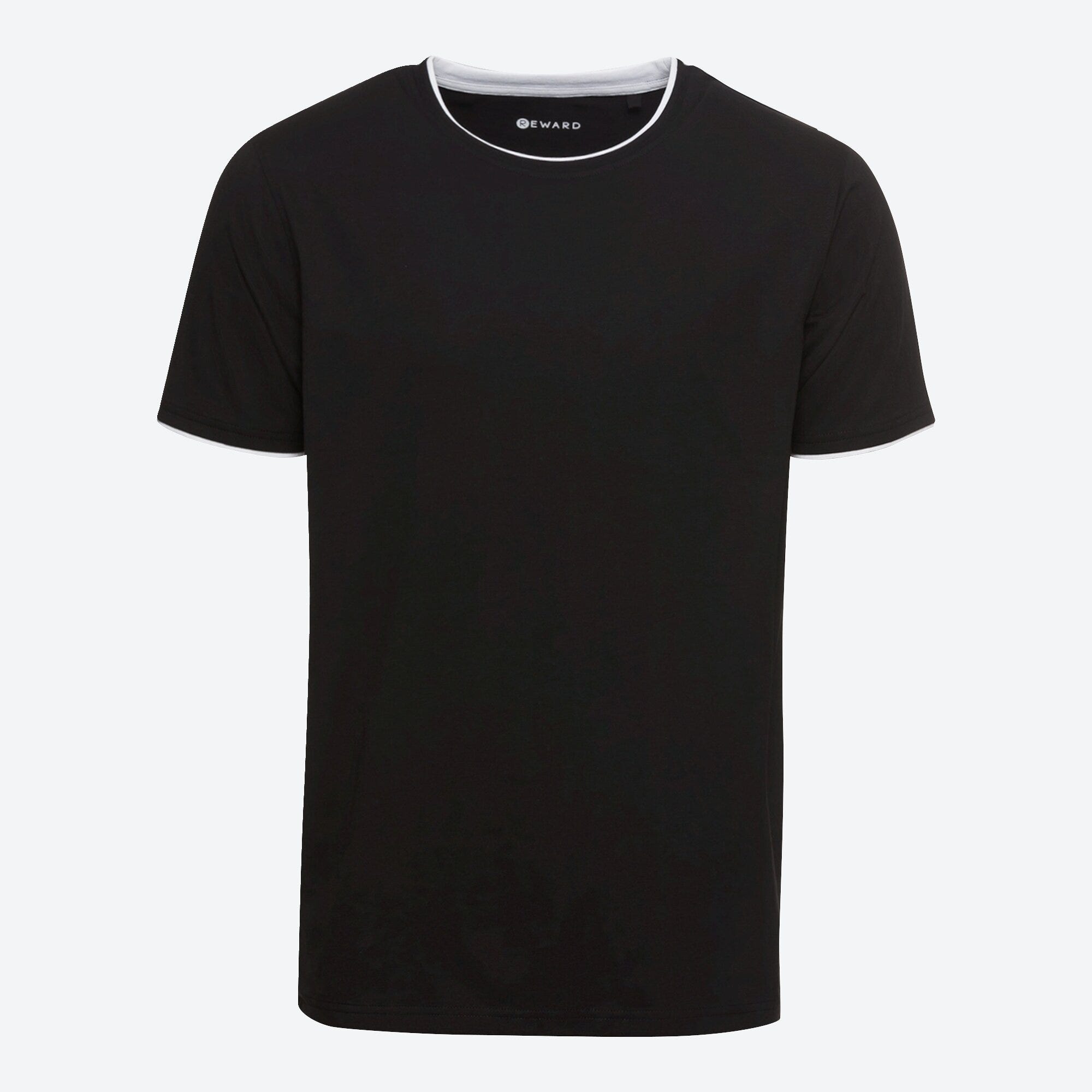 Herren-T-Shirt in Layer-Optik