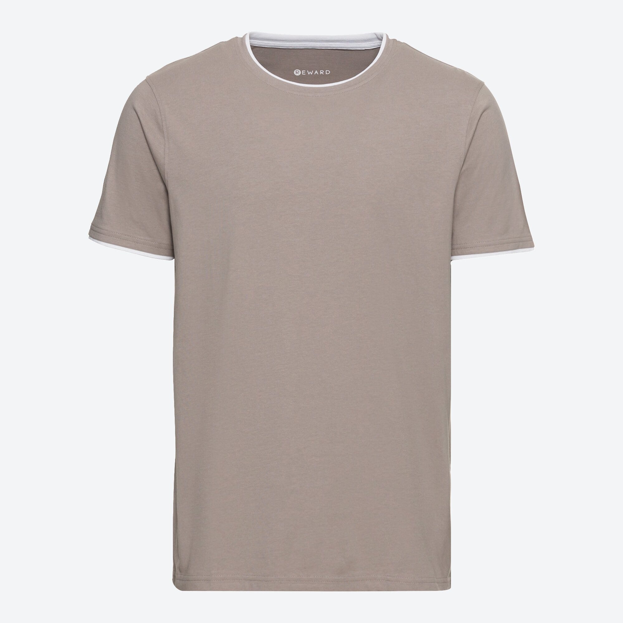 Herren-T-Shirt in Layer-Optik