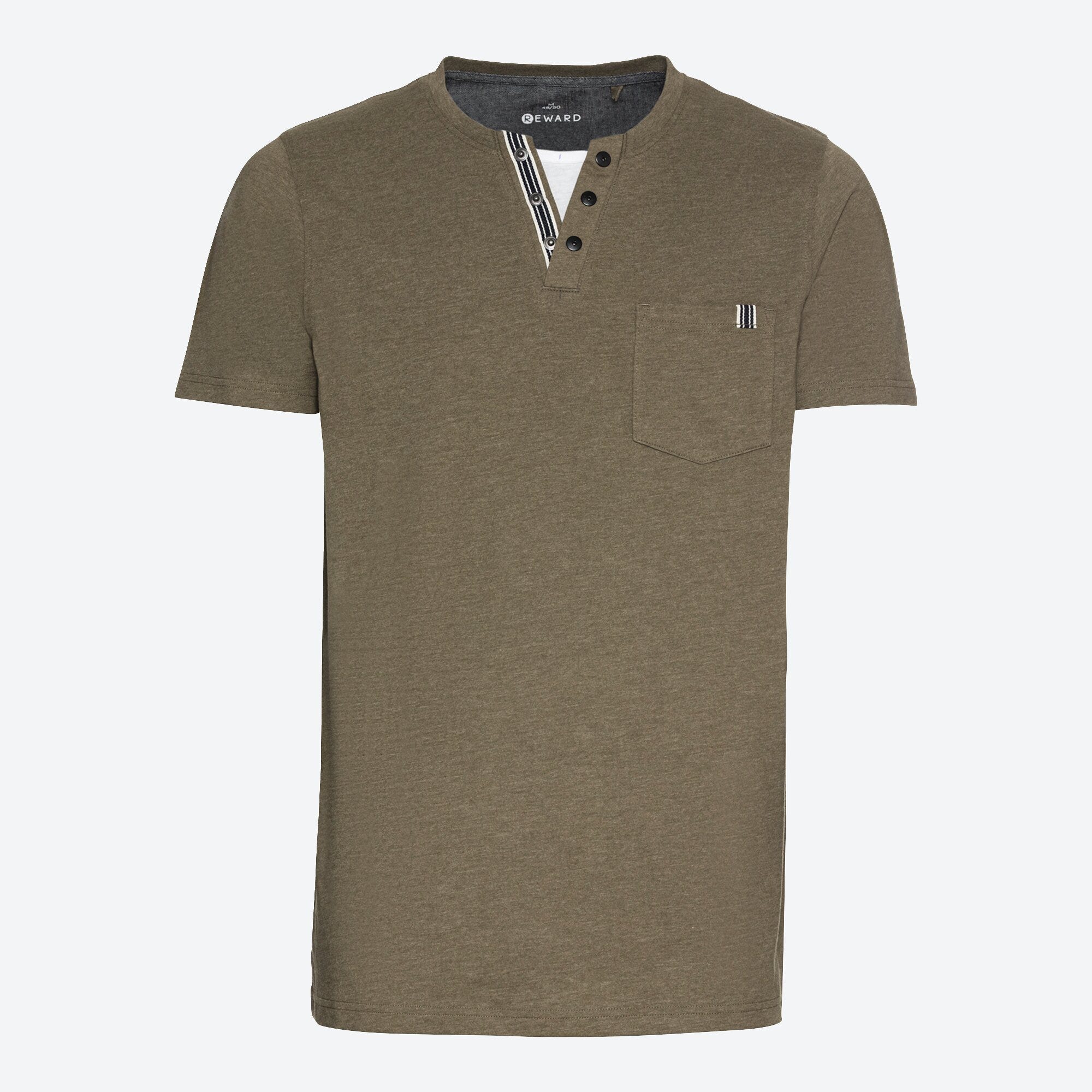 Herren-T-Shirt mit 1 Brusttasche