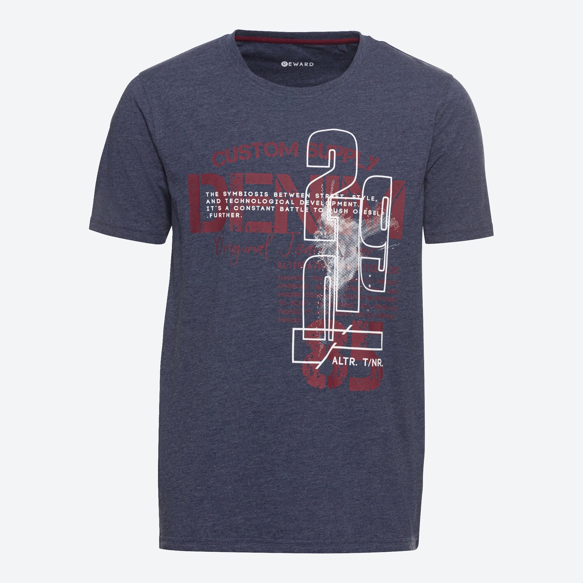 Herren-T-Shirt mit tollem Frontaufdruck