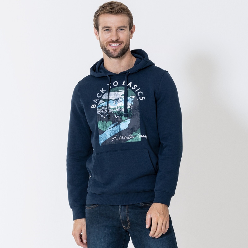 Herren-Sweatshirt mit Kapuze