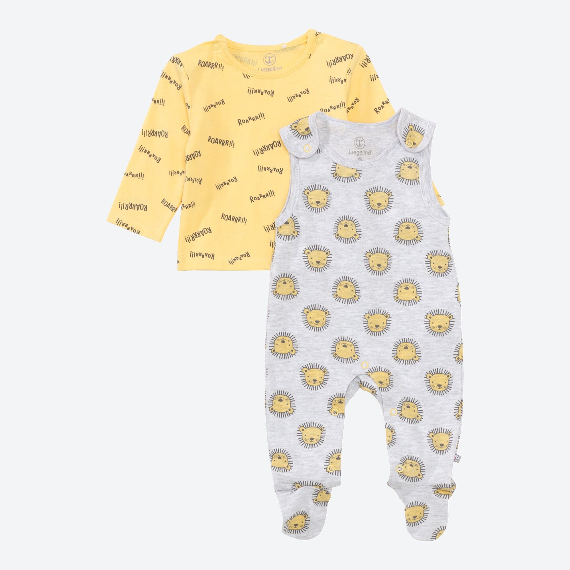 Baby-Jungen-Strampler-Set, 2-teilig