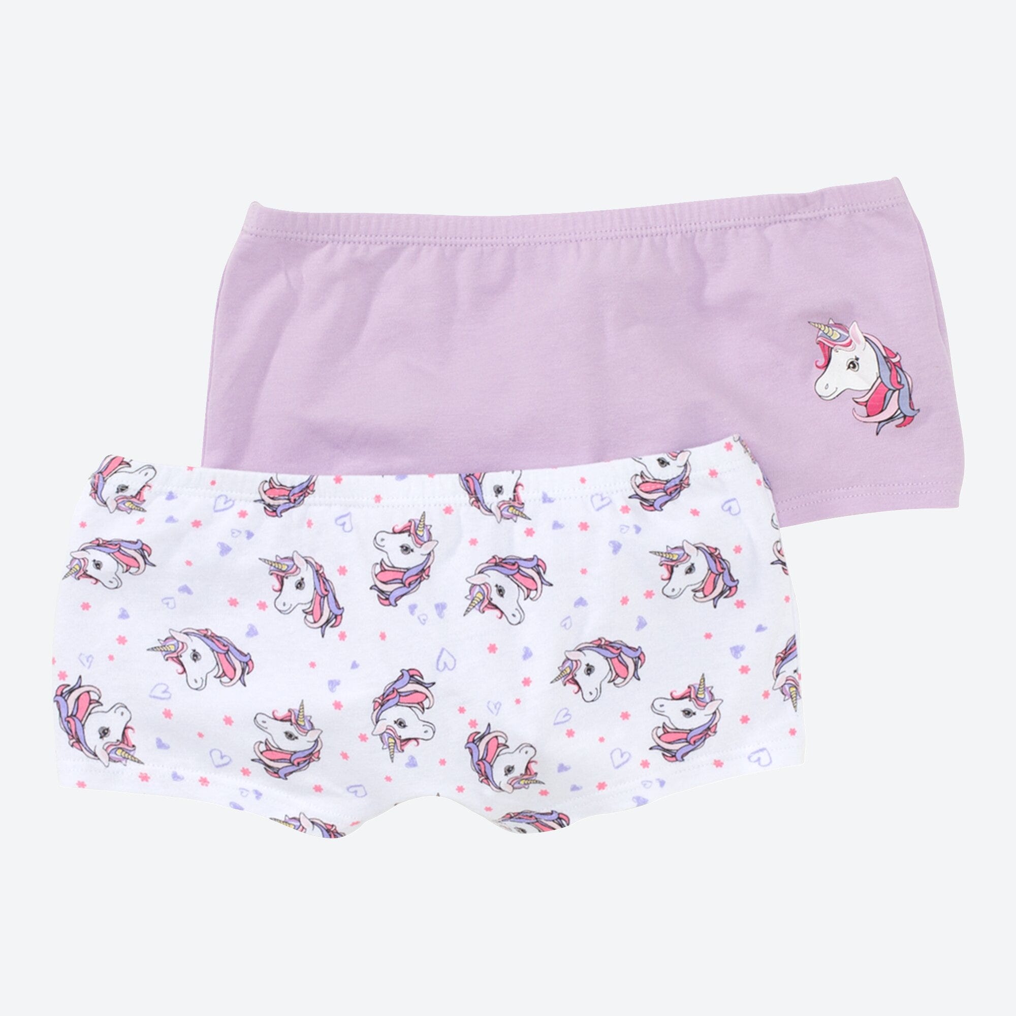 Mädchen-Panty mit Einhorn-Muster, 2er-Pack