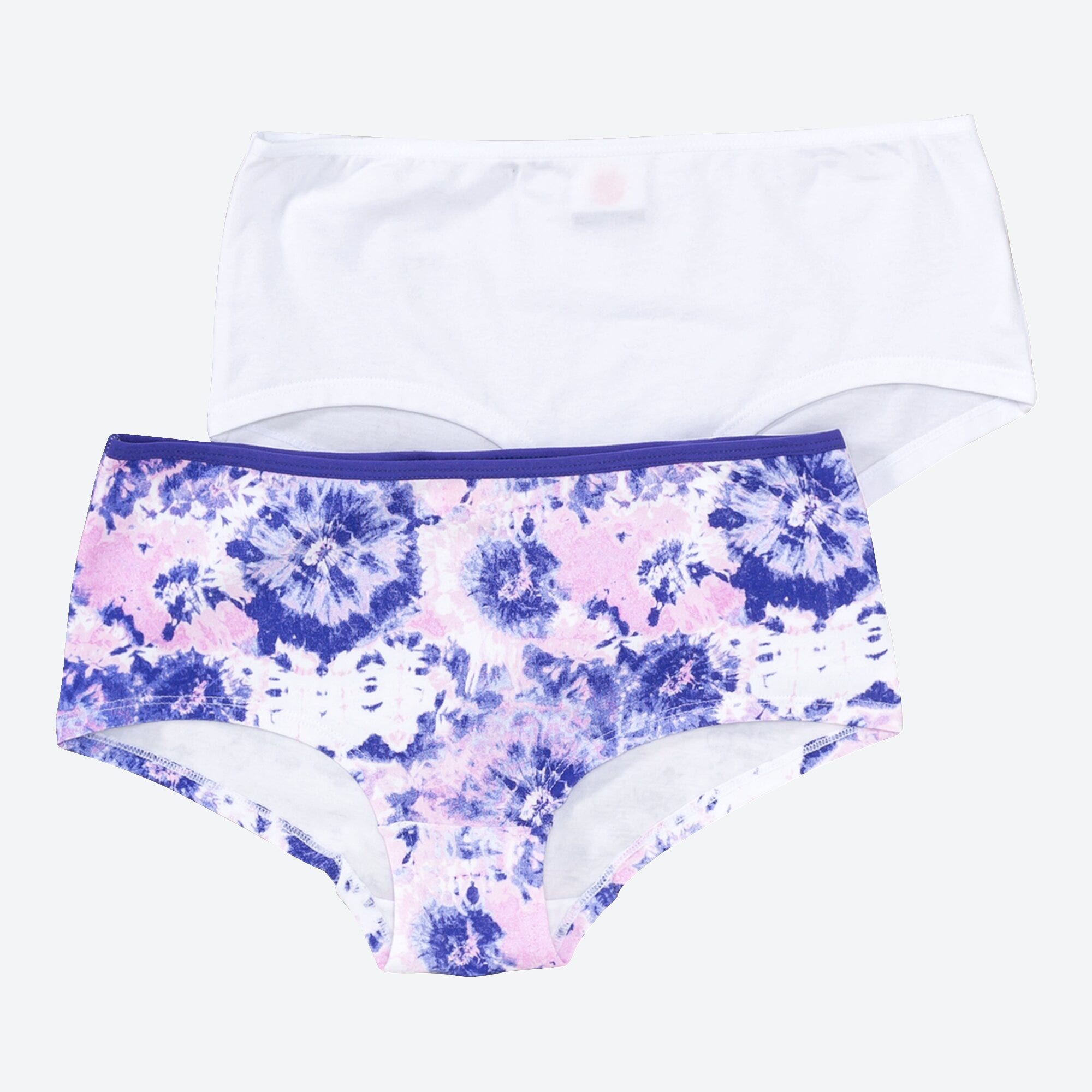 Teener-Mädchen-Panty mit Blumenmuster, 2er-Pack